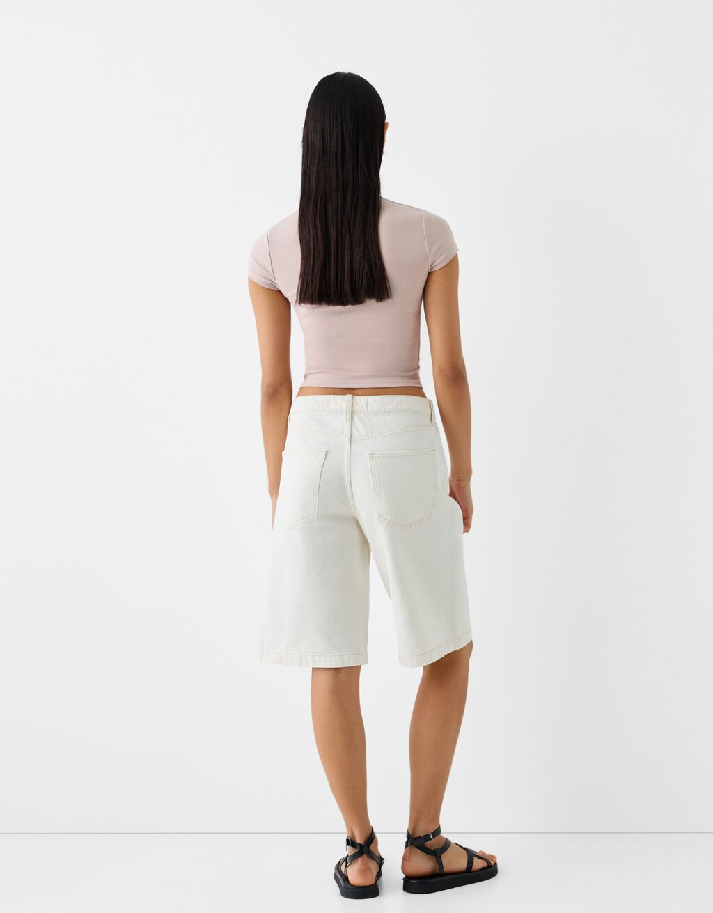 Camiseta manga corta cuello redondo-Arena-1