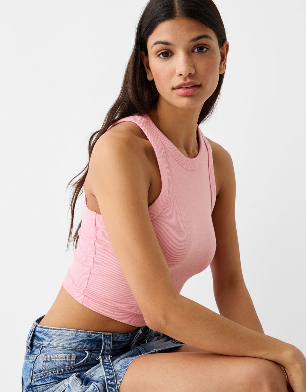 Canotta a coste-Rosa-2