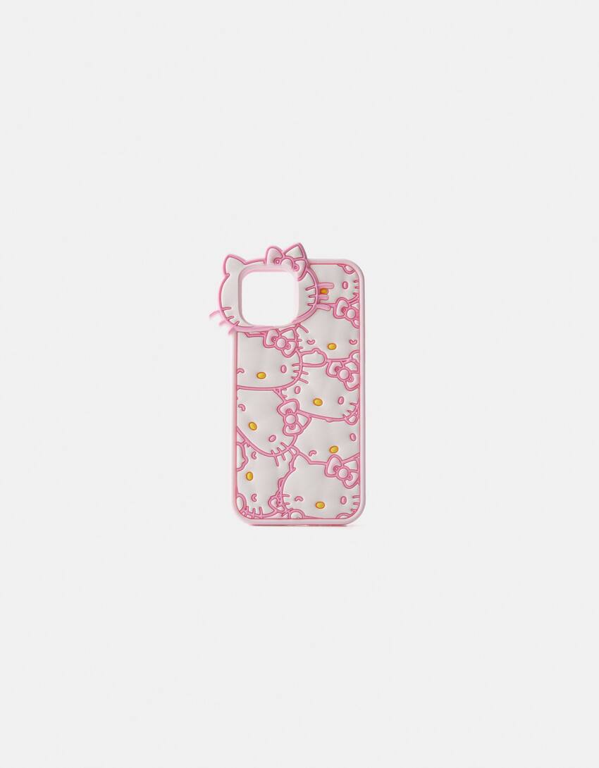 Чехол для iPhone с узором Hello Kitty Mania - Новинки - BSK Teen | Bershka