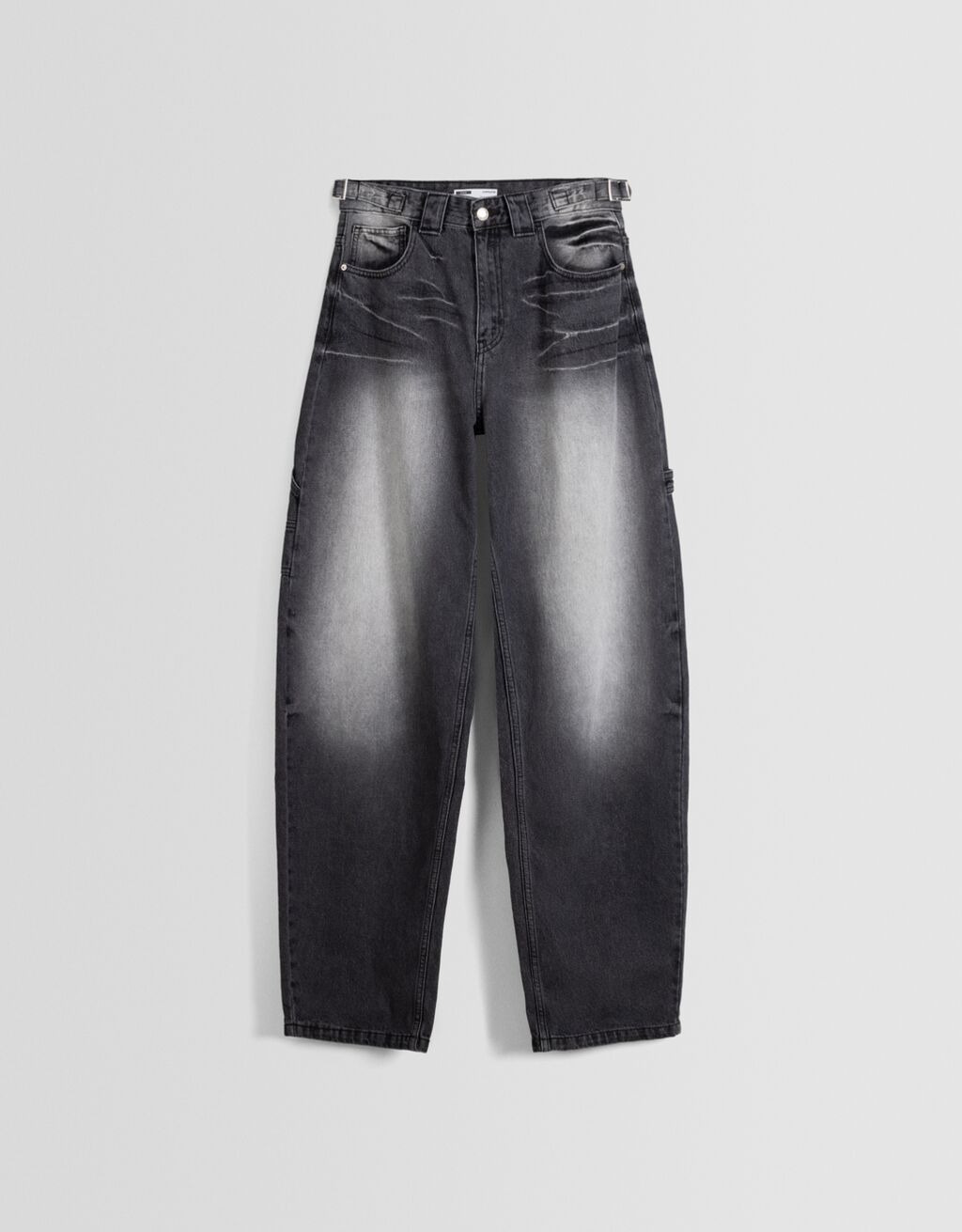 Jean baggy carpenter-Noir-6