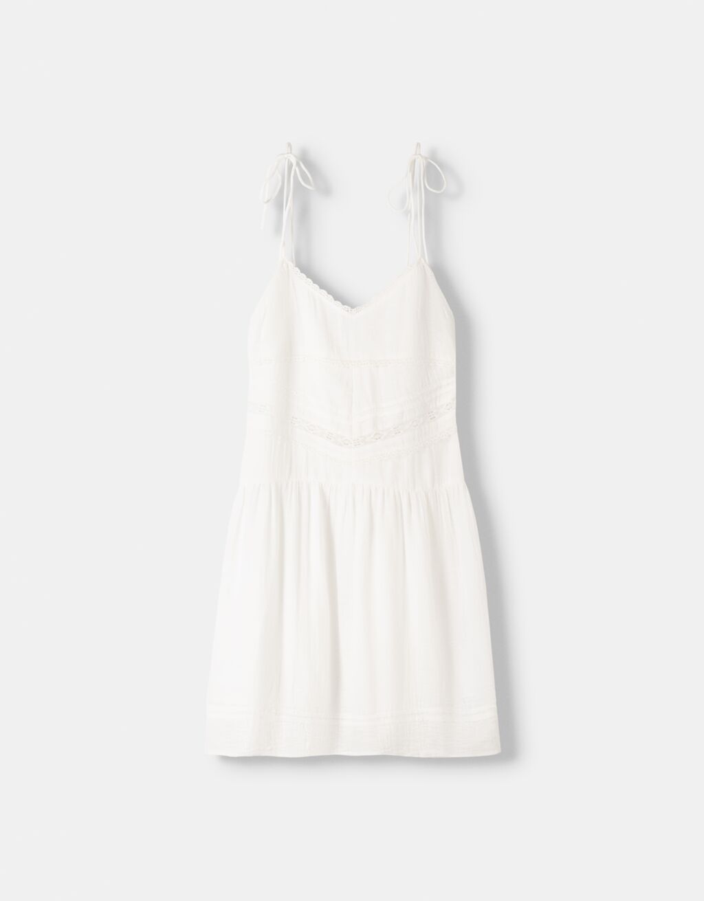 Vestido mini rústico-Blanco roto-4