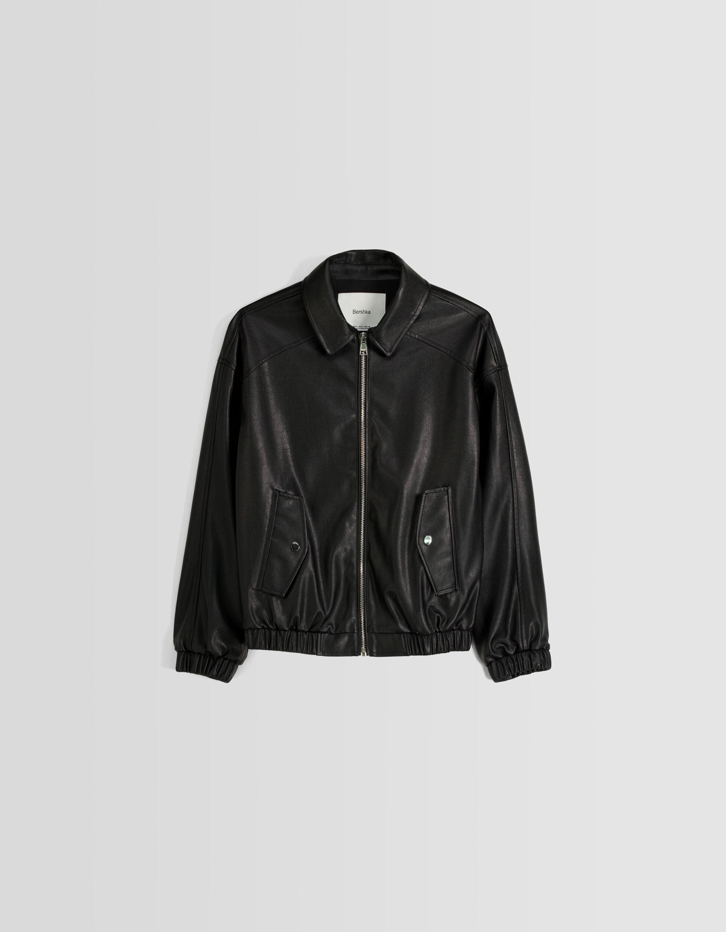 Ropa efecto piel para mujer Nueva Coleccion Bershka Mexico