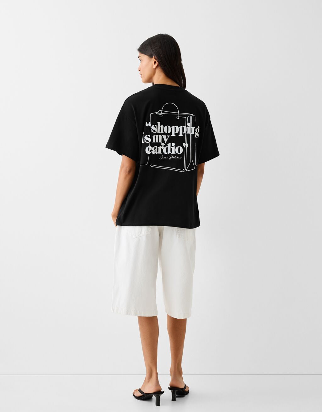 Kısa kollu Sex and the City oversize t shirt Collaborations  