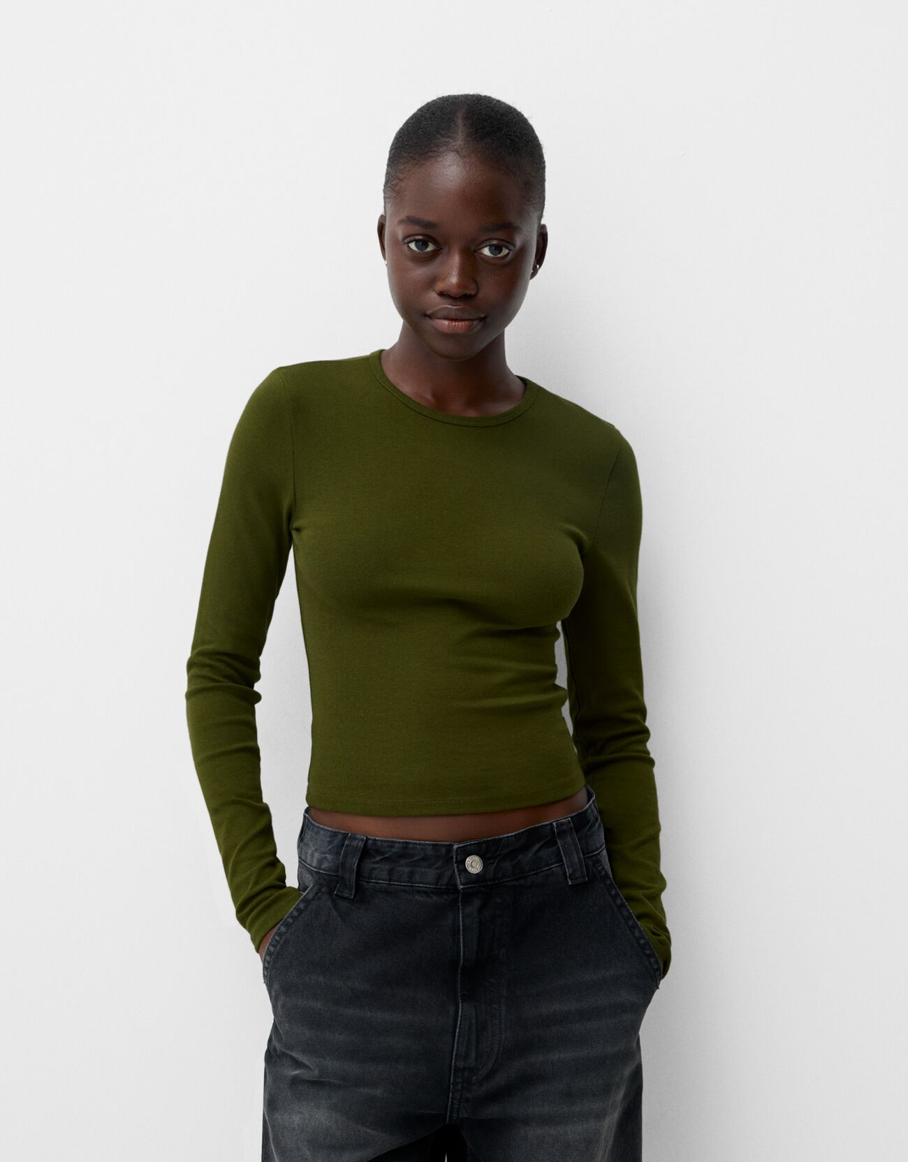 Long sleeve blouse