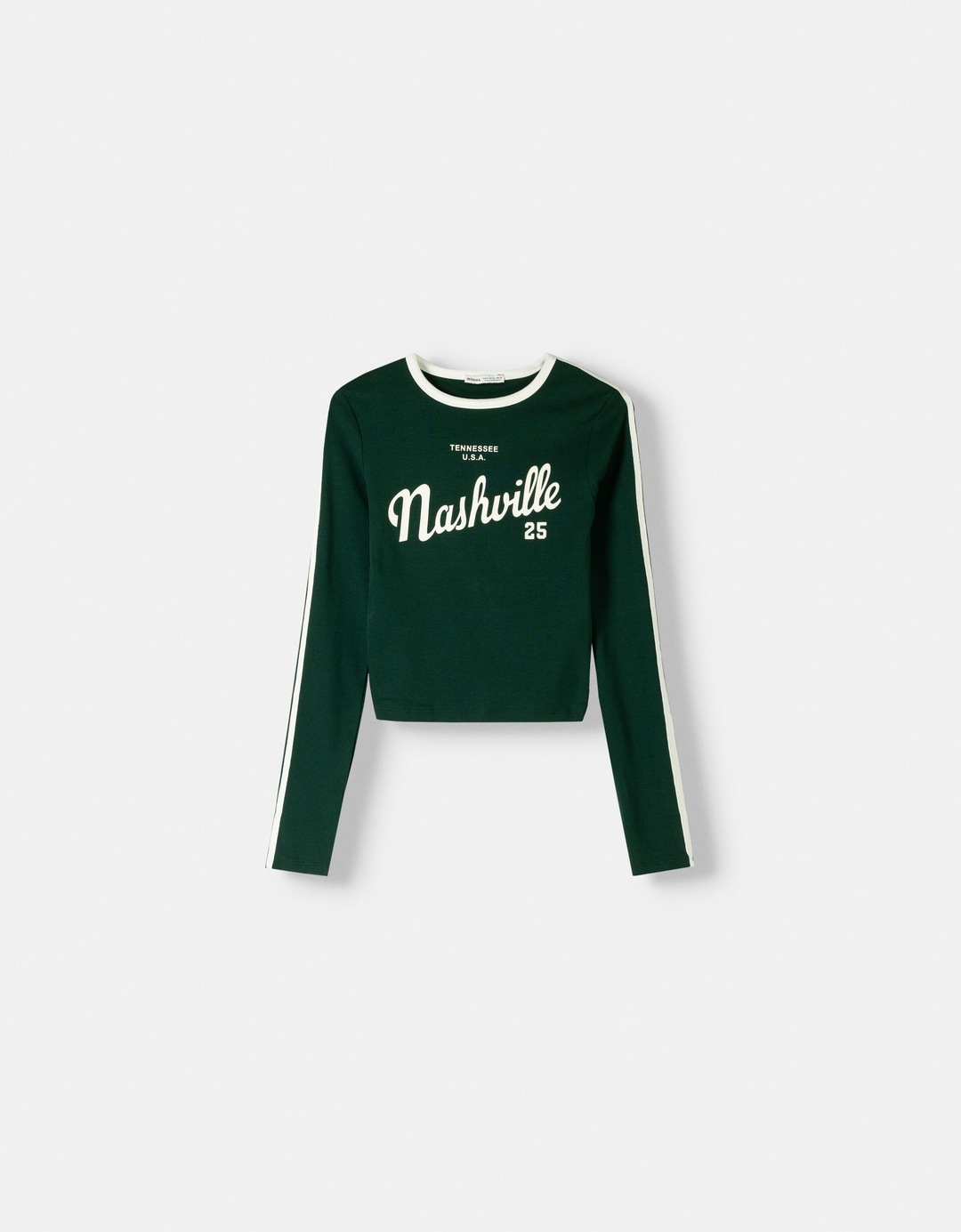 Printed long sleeve T-shirt