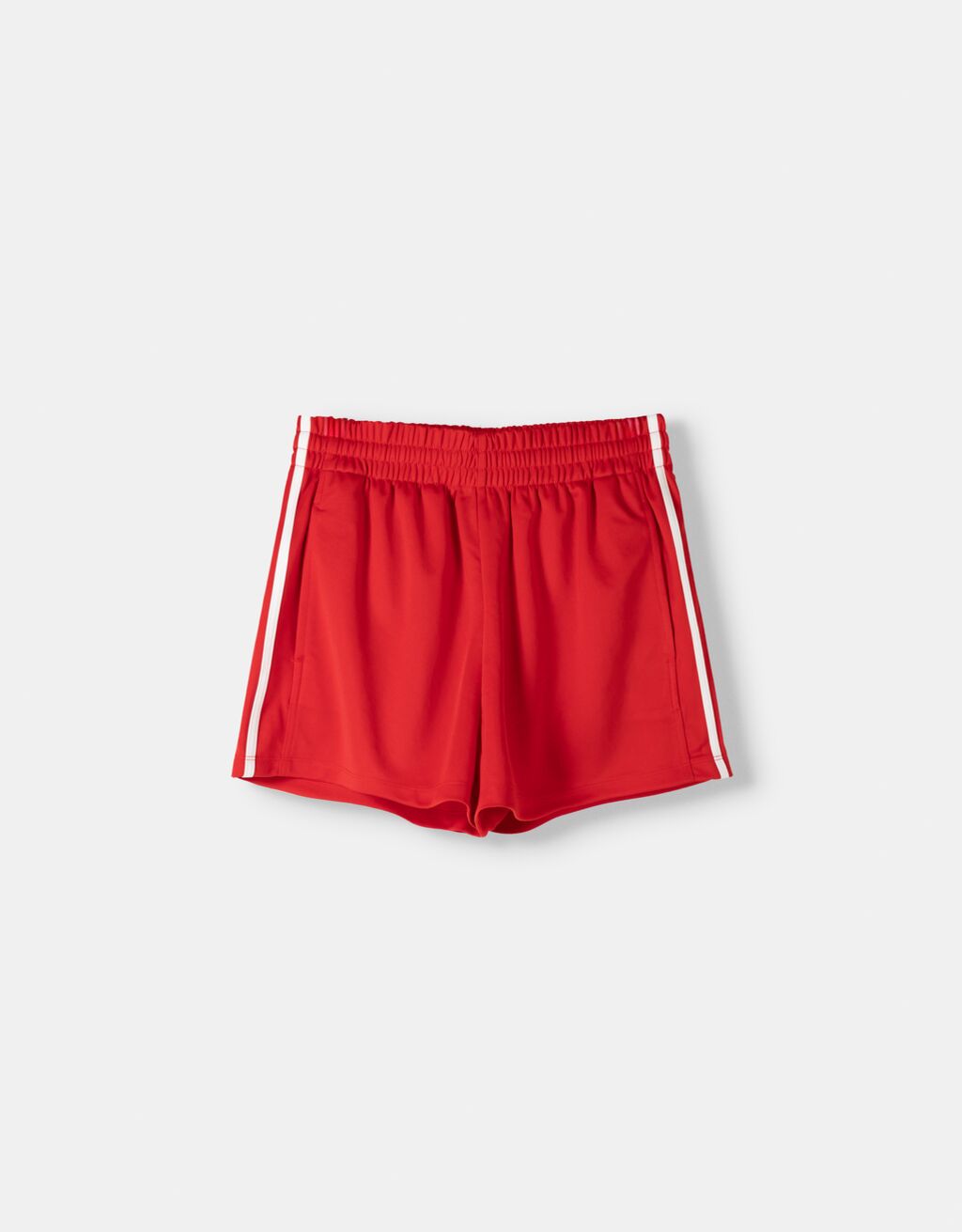 Short retro banda lateral-Rojo-4