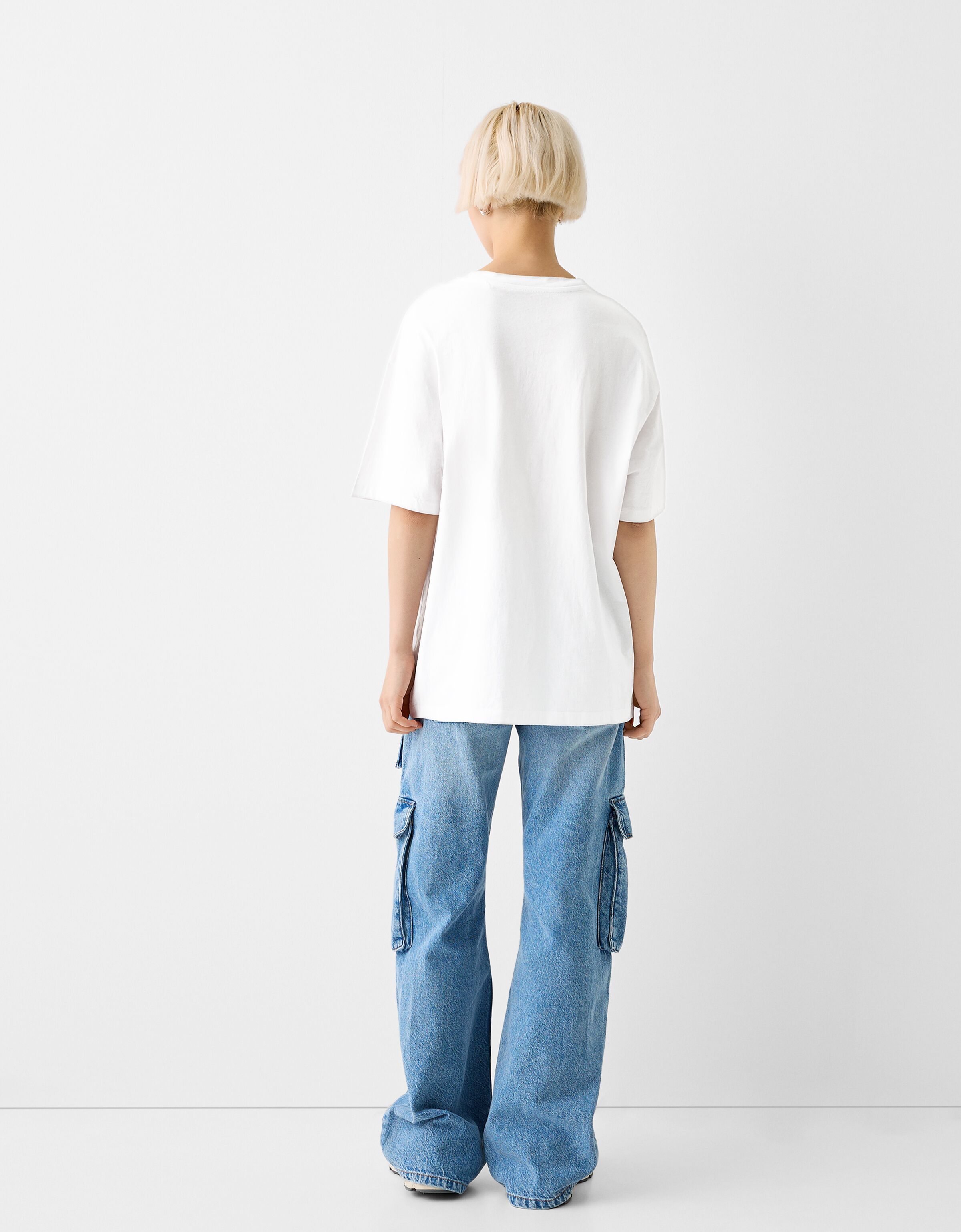 Insert your ex shirt bershka clearance