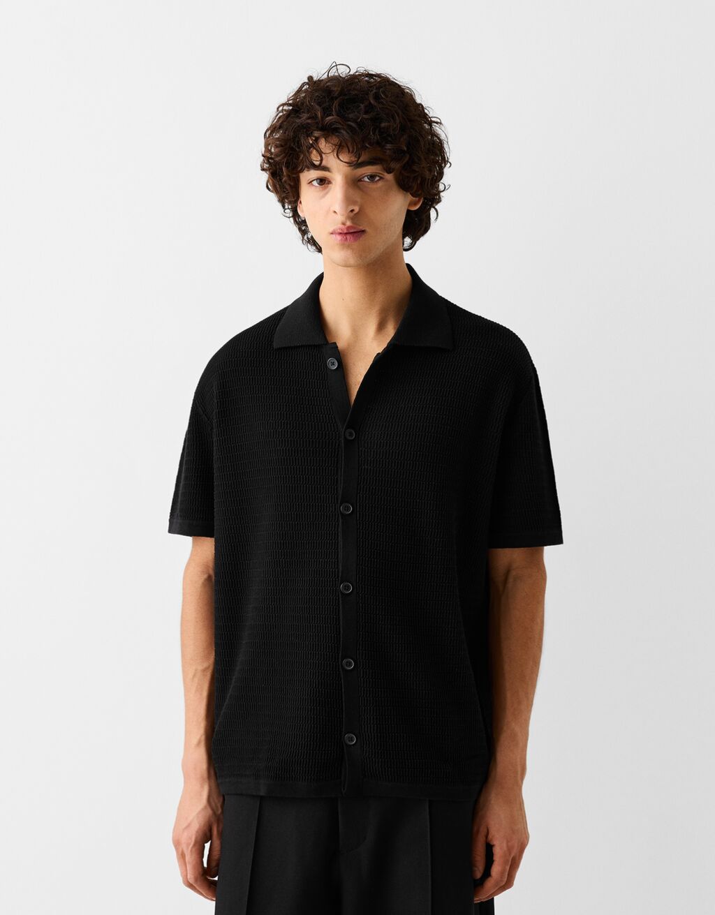 Camisas de hombre en bershka hot sale