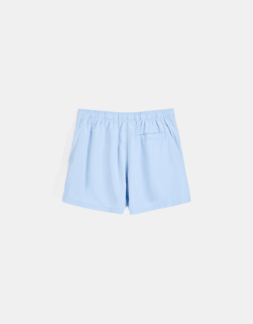 Calções de banho básico-Azul claro-5