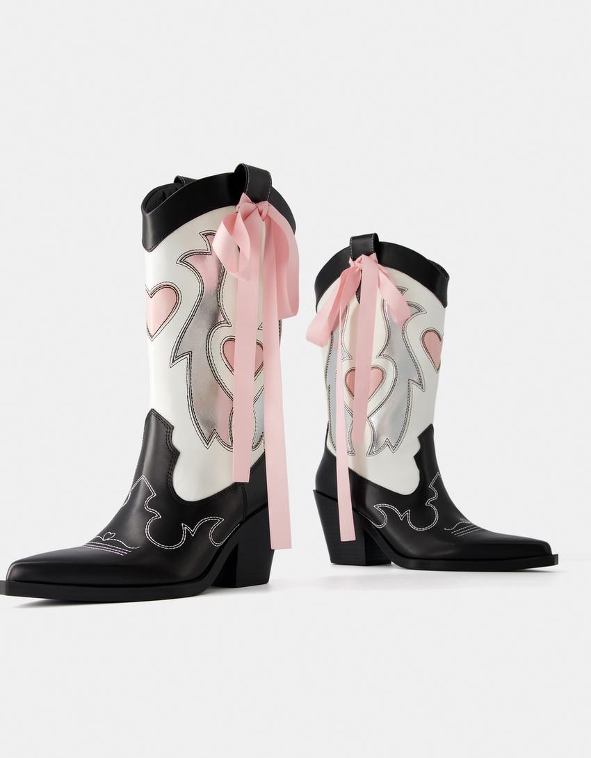 Bottes Hautes Botte La Halle Basket Mustang Femme Bottes De Pluie