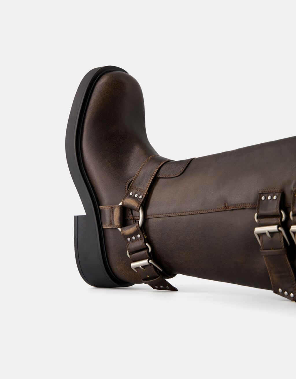 Bershka biker boots cheap