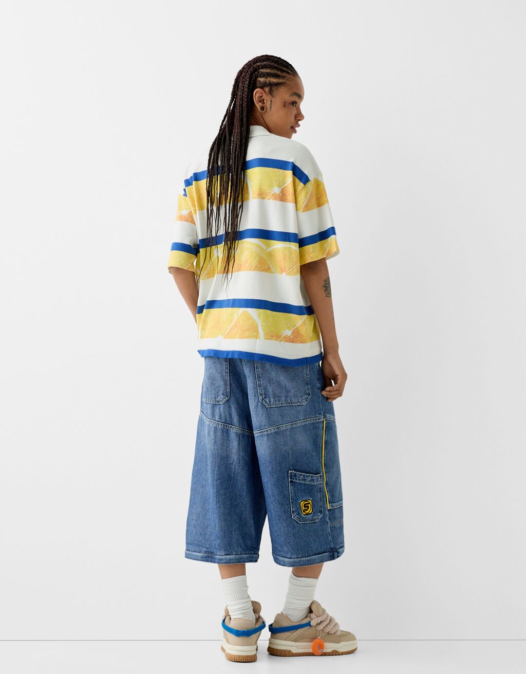 Zapatillas BERSSSHKA X SSSTUFFF detalle llavero-Arena-0