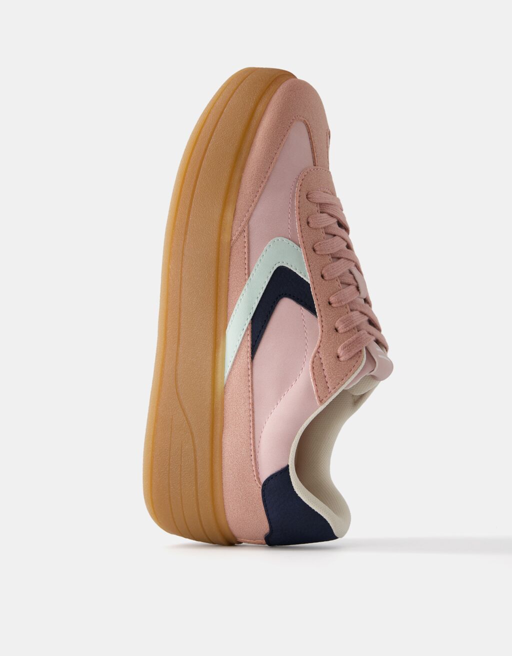 Zapatillas retro plataforma-Rosa-3