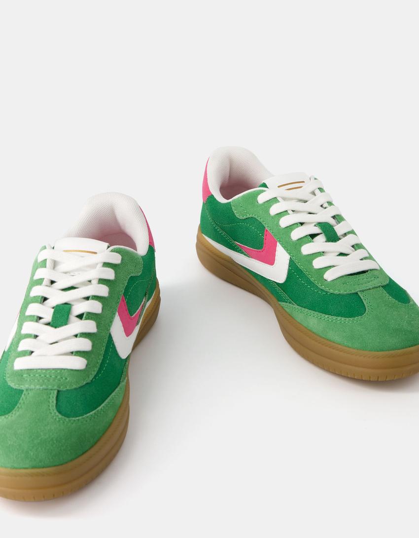 حذاء رياضي ريترو-أخضر-6