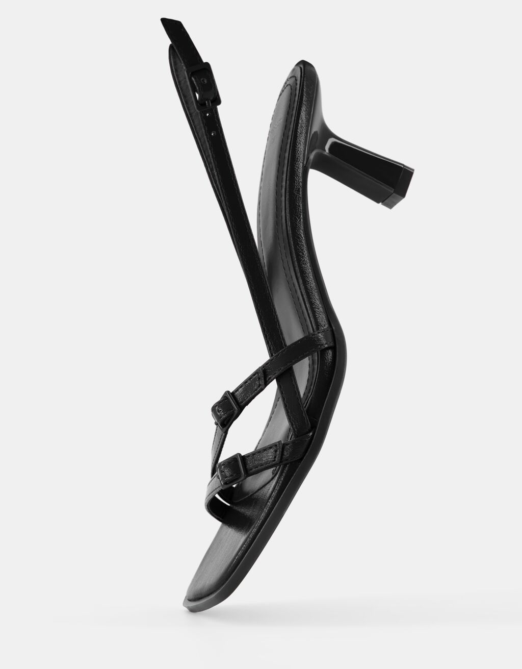 Sandalia kitten hebillas-Negro-1