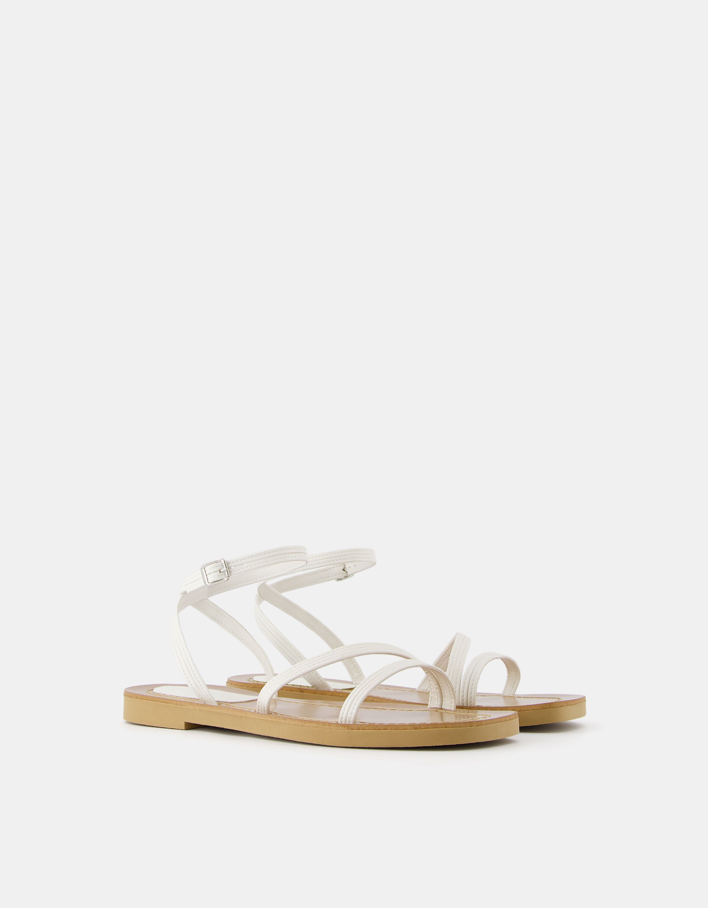 Bershka strappy sandals on sale