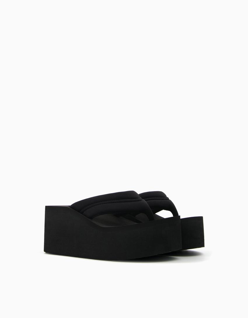 Sandalias Deportivas Sandalias Negras Bershka Bershka Shoes