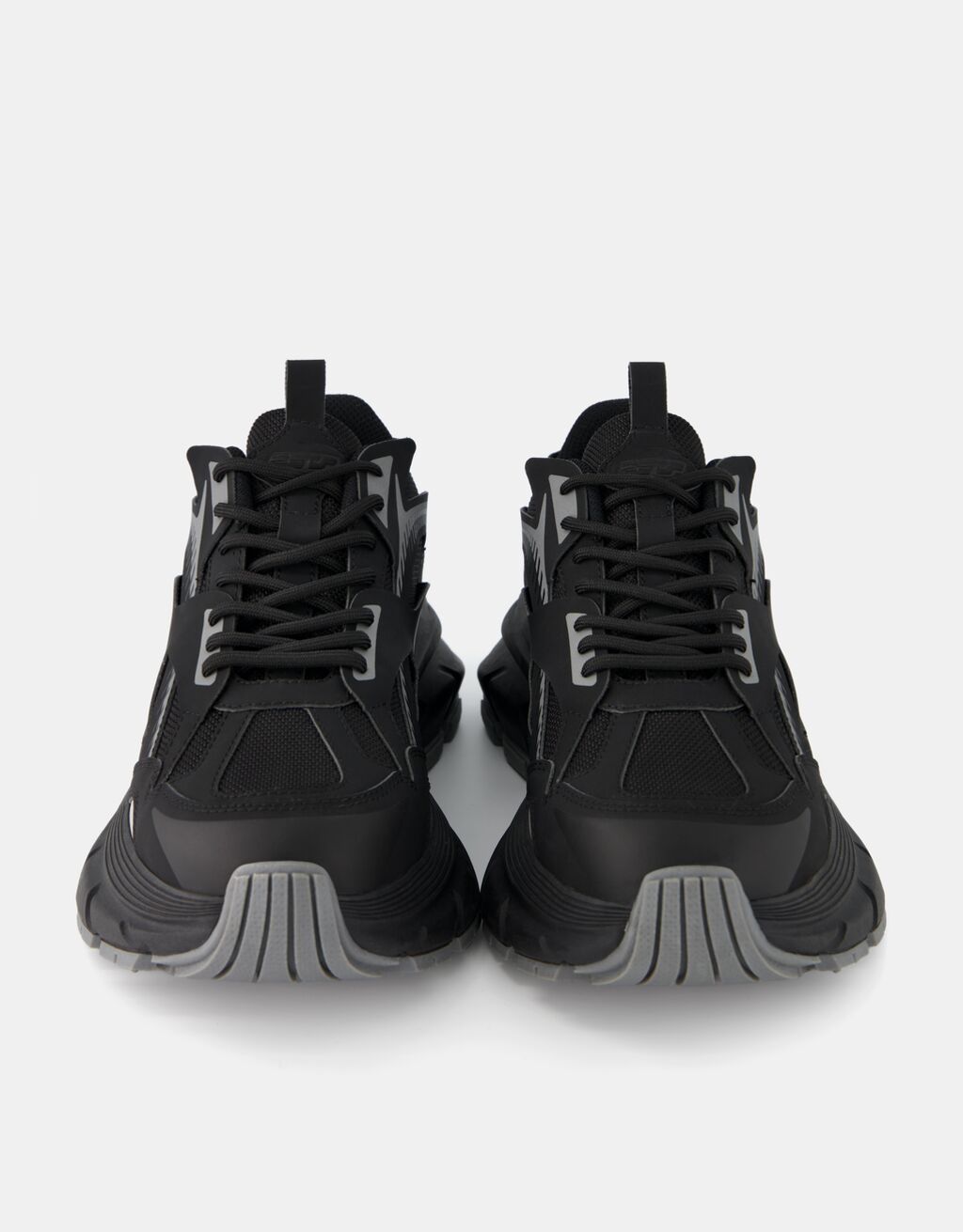 Sapatilhas multi peças homem-Preto-2