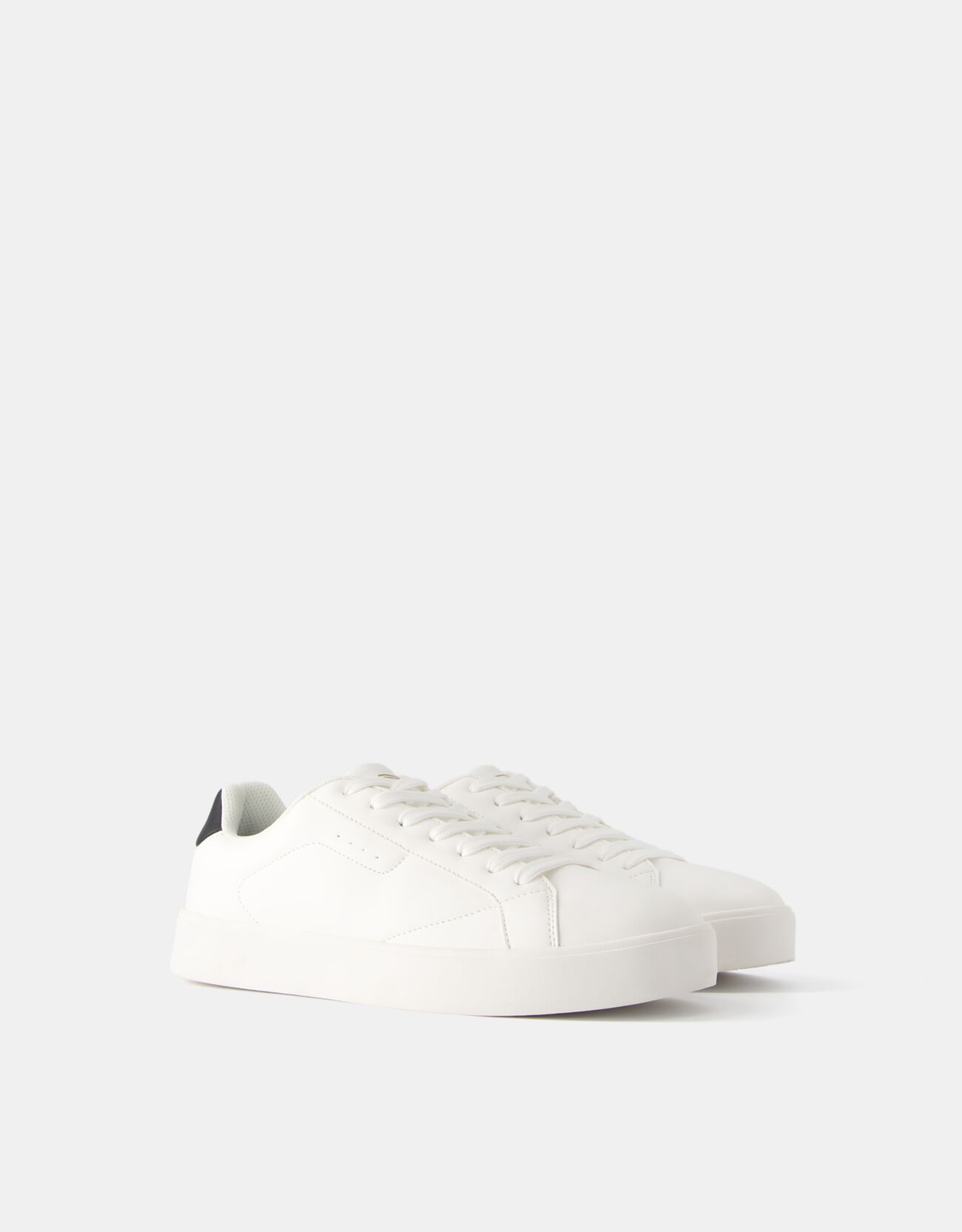 Bershka Sneakers Uomo Combinate Uomo 43 Bianco