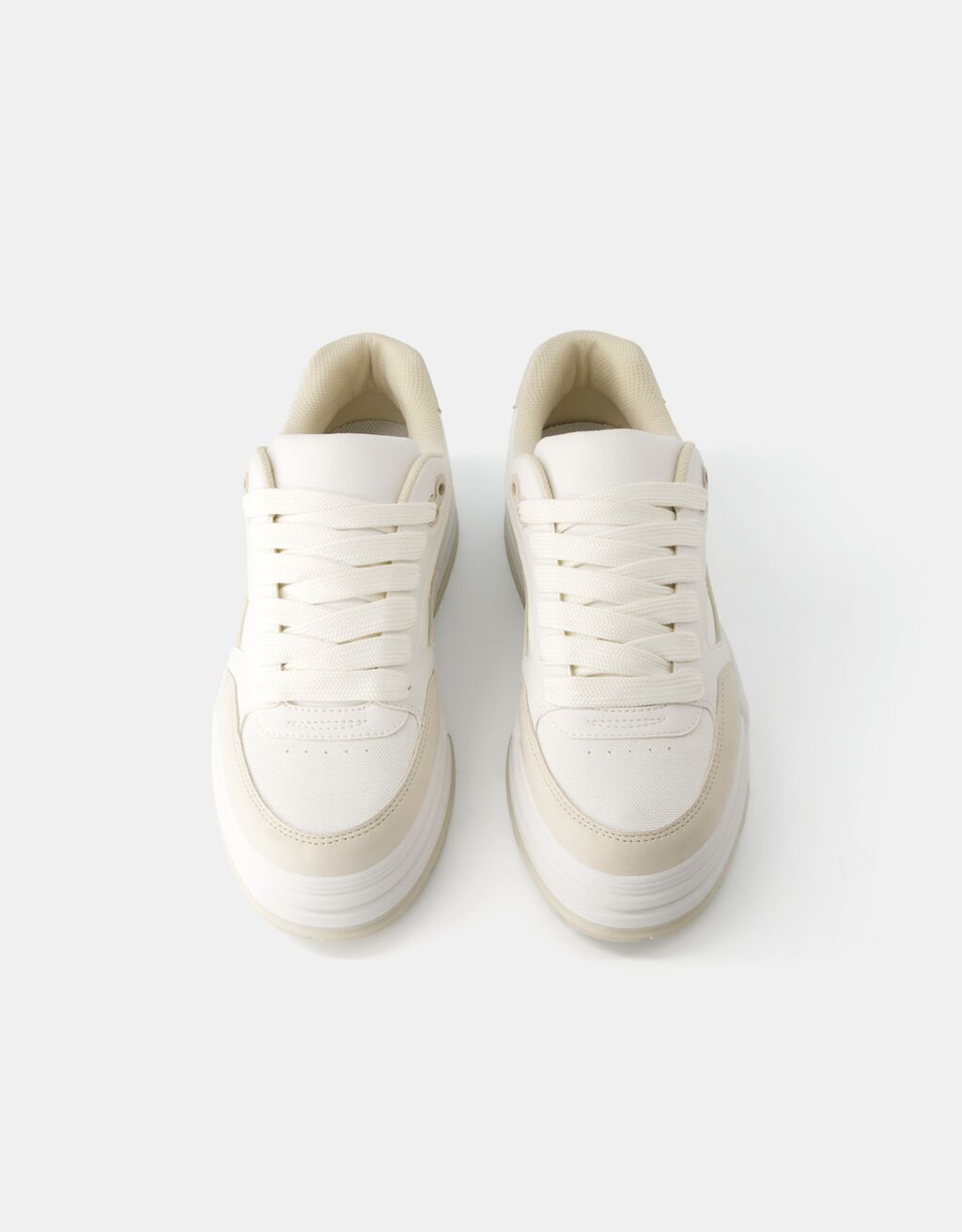 Sneakers tipo skate da uomo-Bianco-4