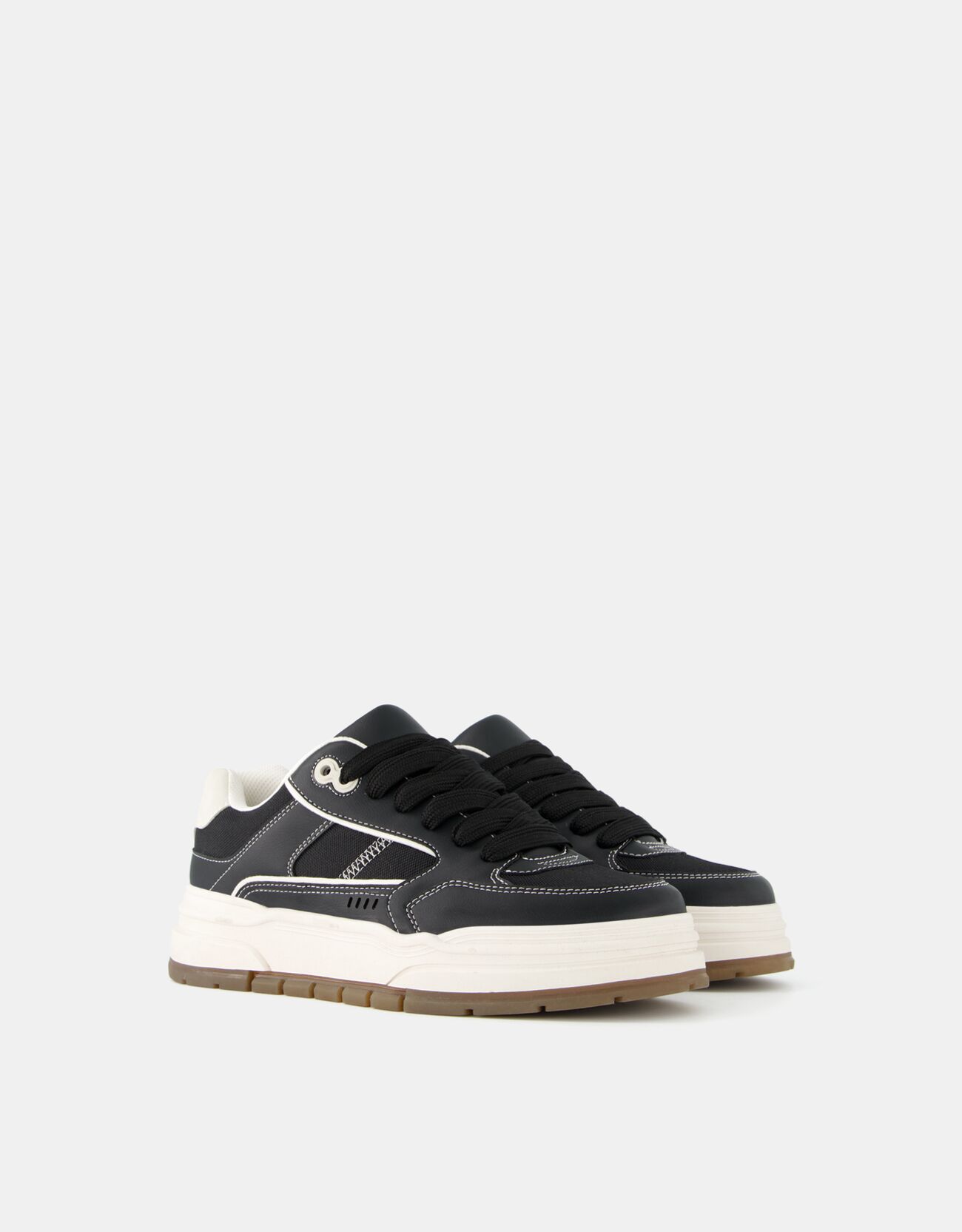 Bershka Sneakers Tipo Skate Da Uomo Uomo 45 Nero