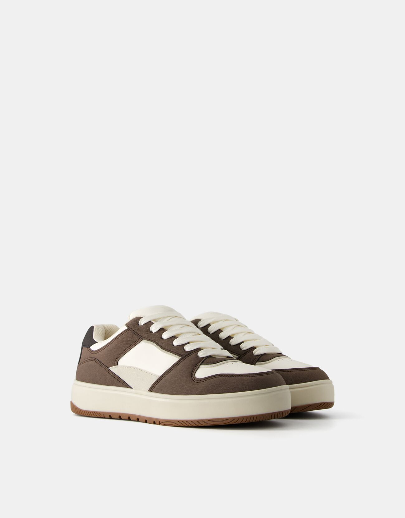 Bershka Sneakers Multielementi Da Uomo Uomo 45 Marrone