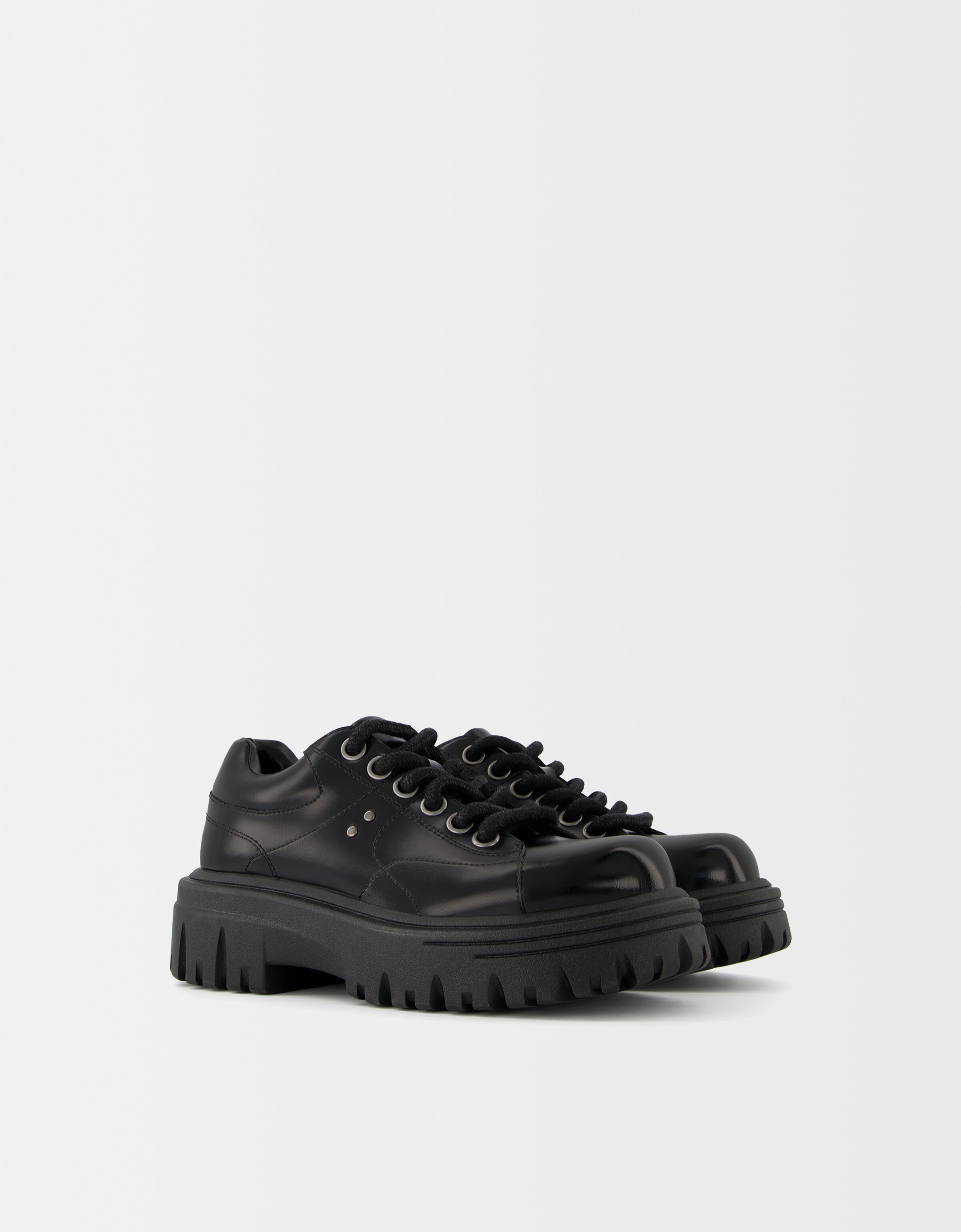 Generation Bershka platform shoes with track soles Men Bershka