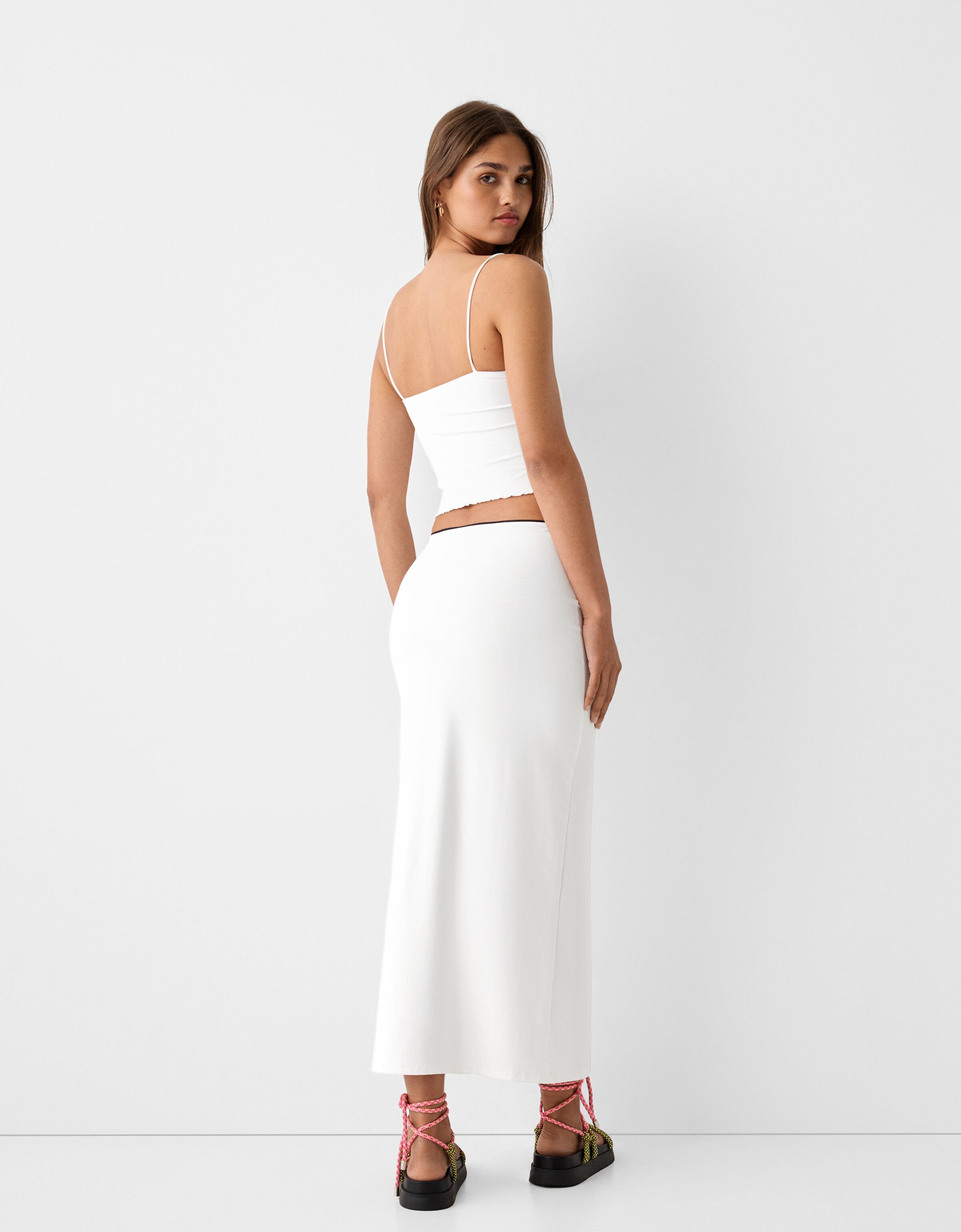 Completo gonna e top bershka store