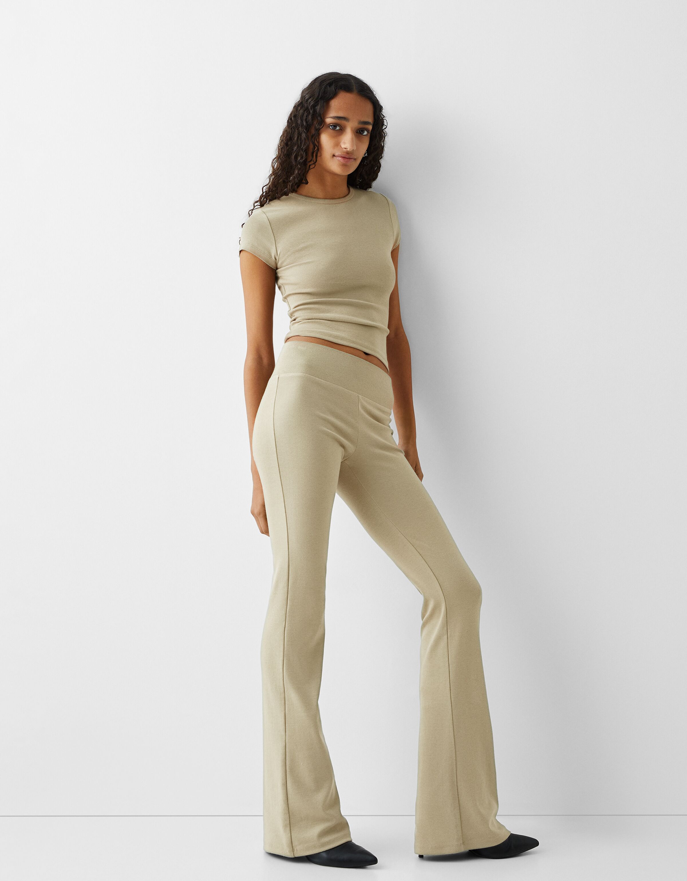 Bershka 2025 flared trousers
