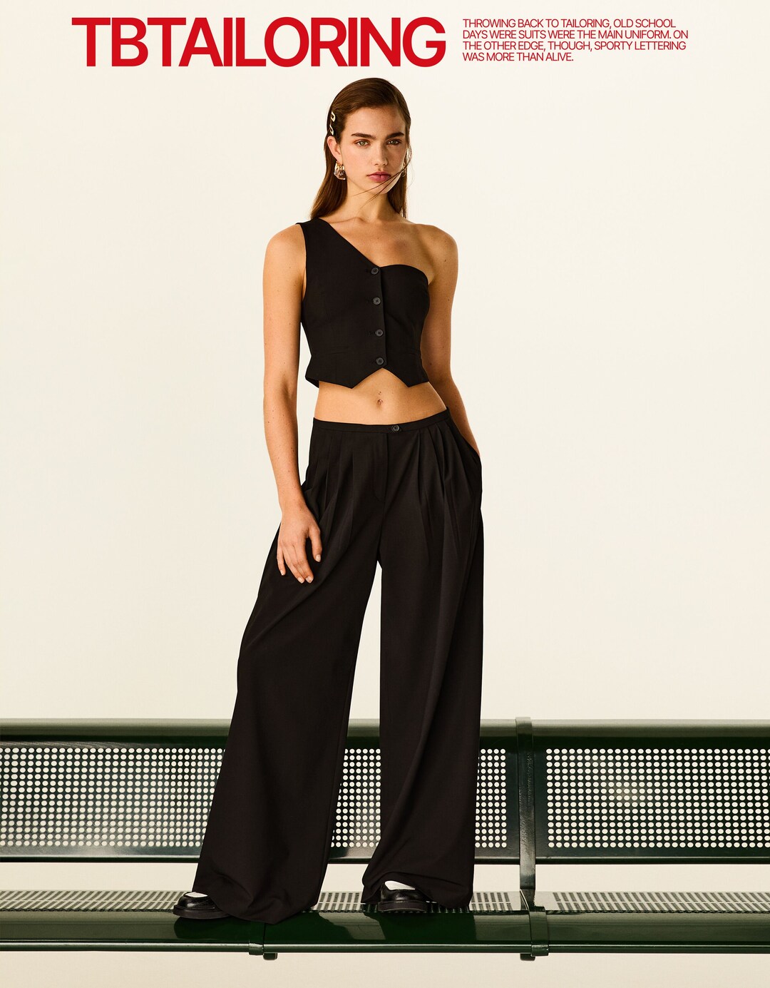 Tailored fit vest and trousers set
