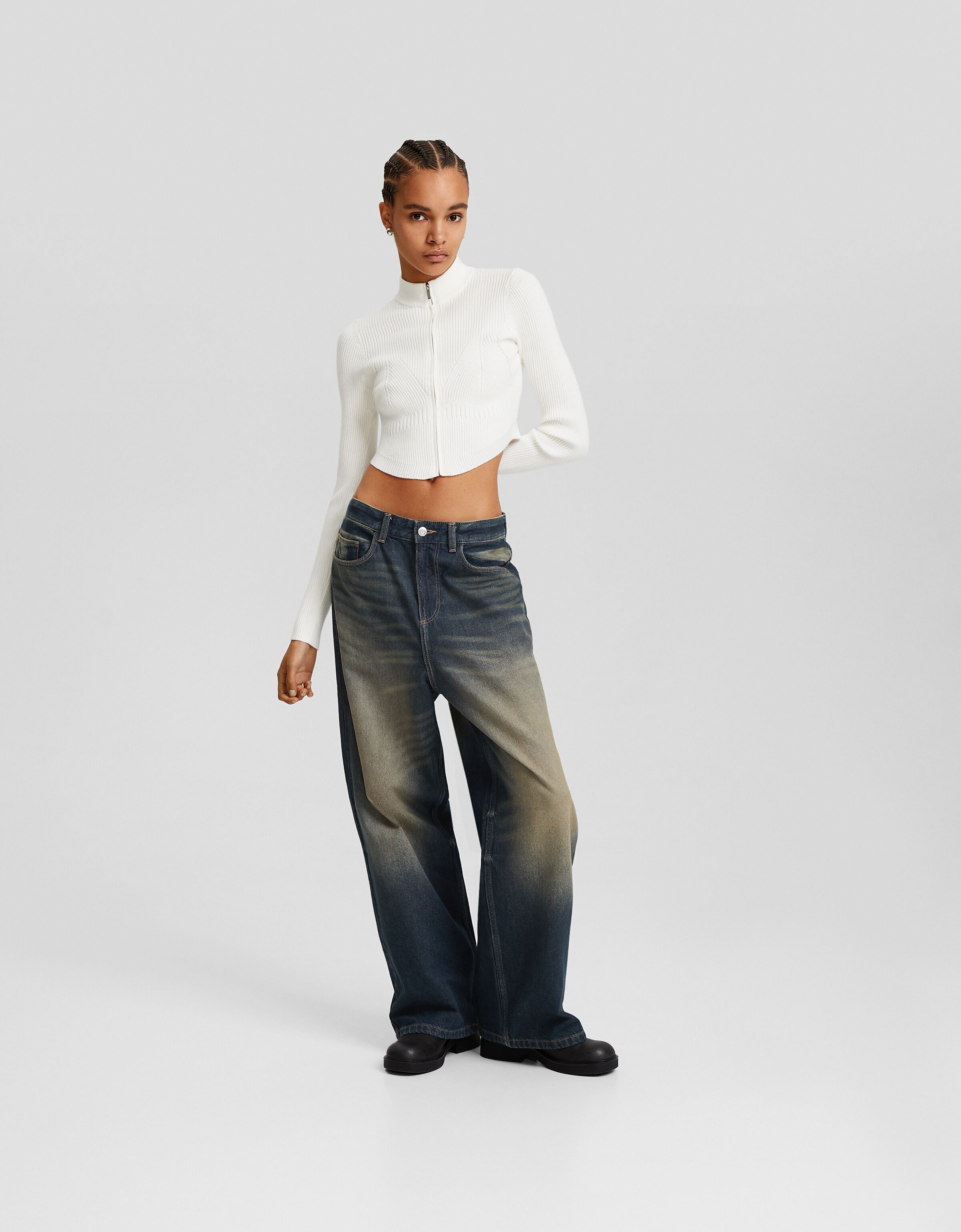 Bershka top sale jeans