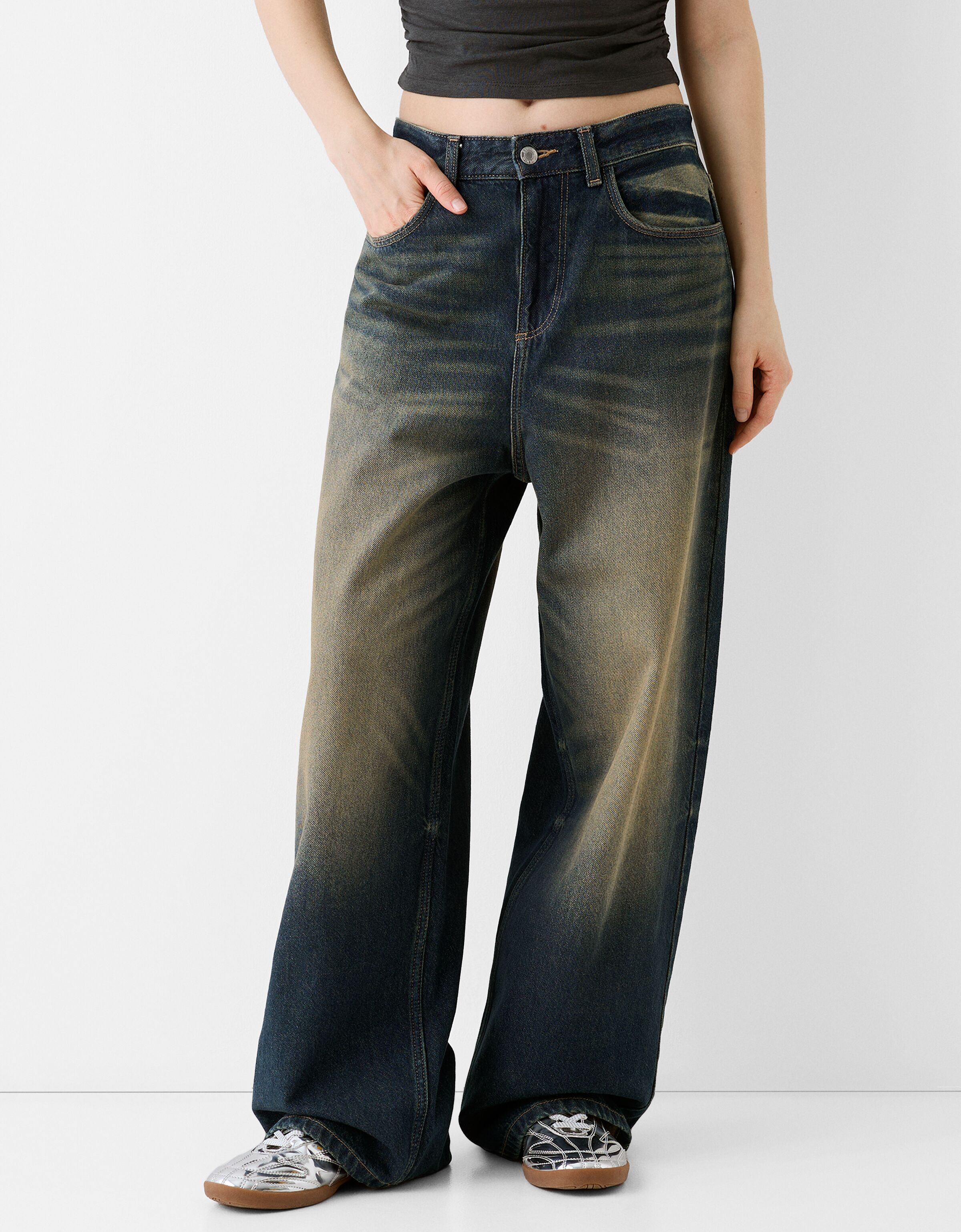 Bershka bsk sales girl jeans