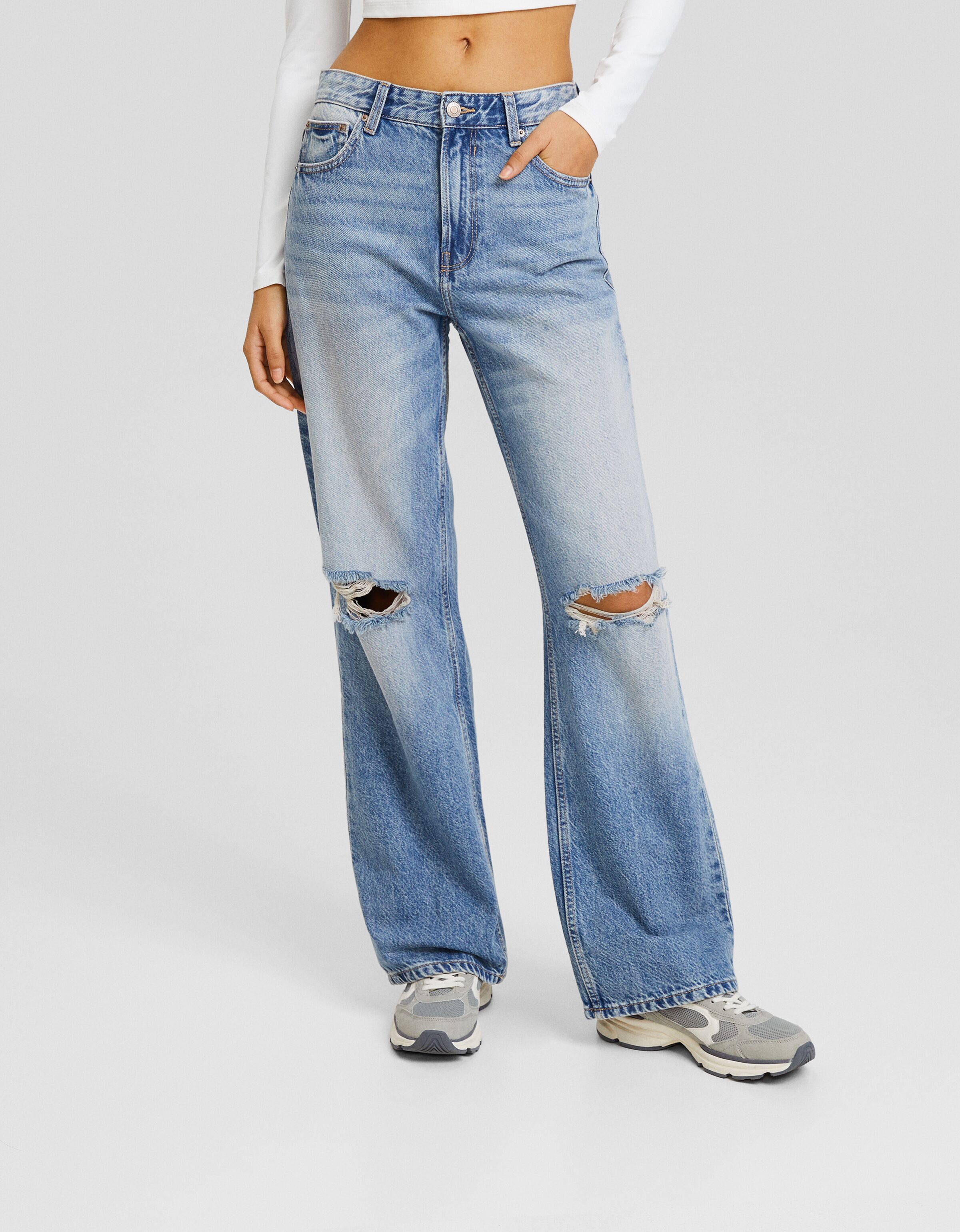 Bershka sale 90s jeans