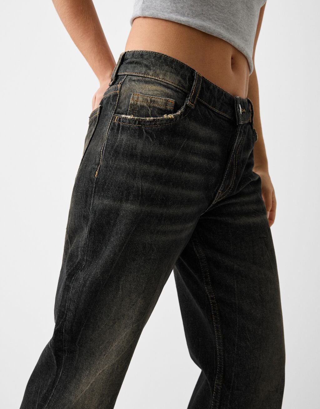 Flared baggy jeans Women Bershka