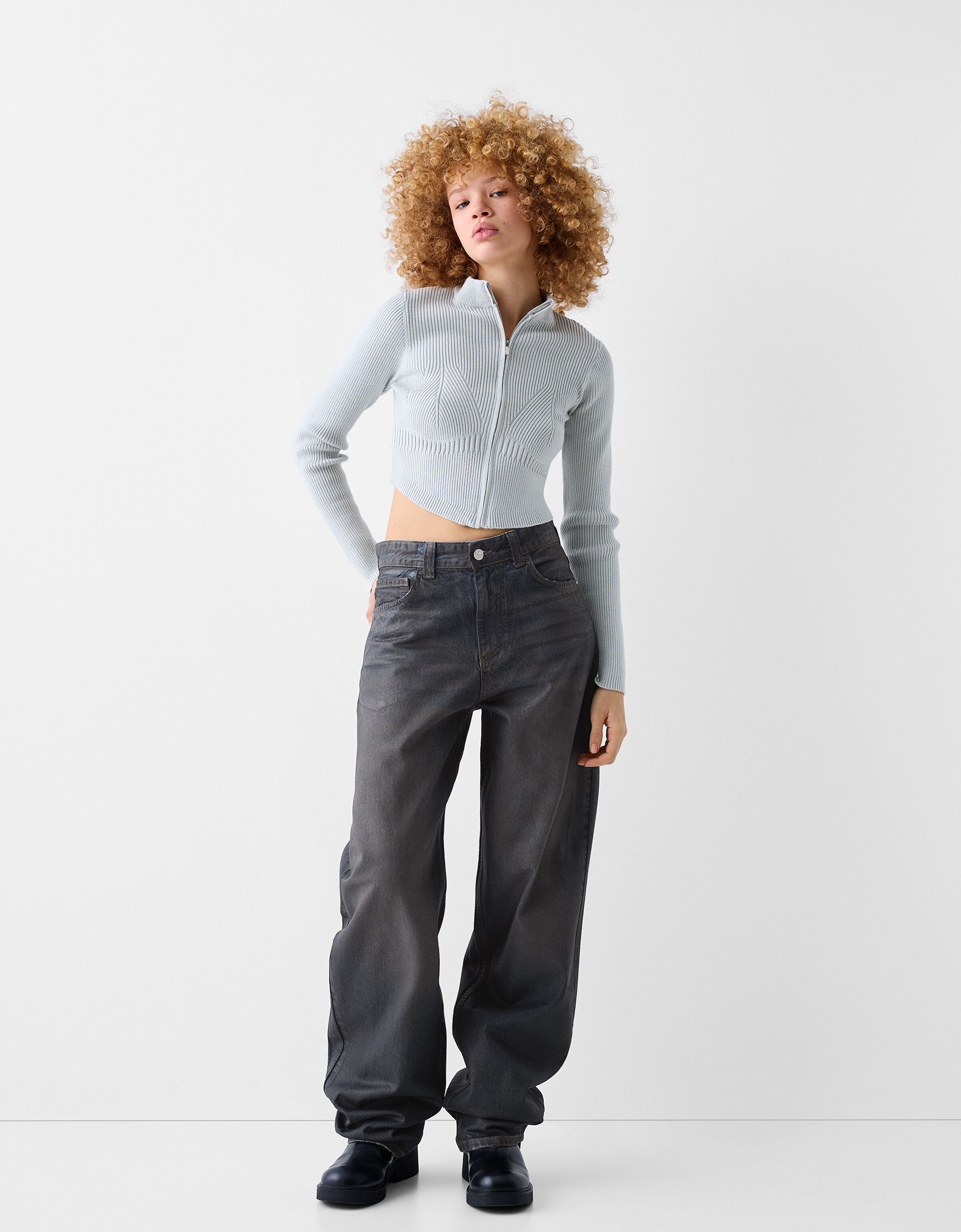 Balloon leg jeans new arrivals