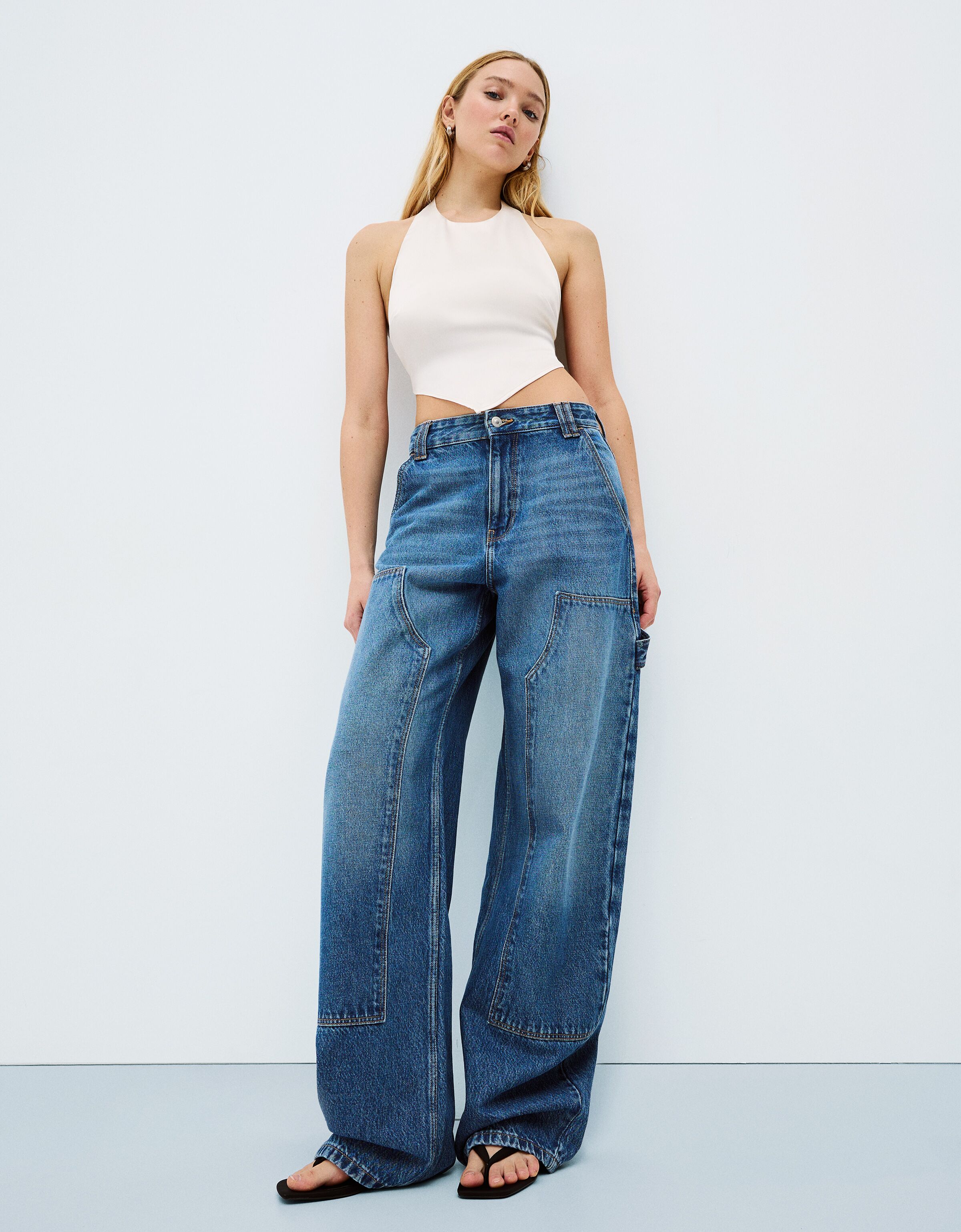 Baggy jeans - Women | Bershka