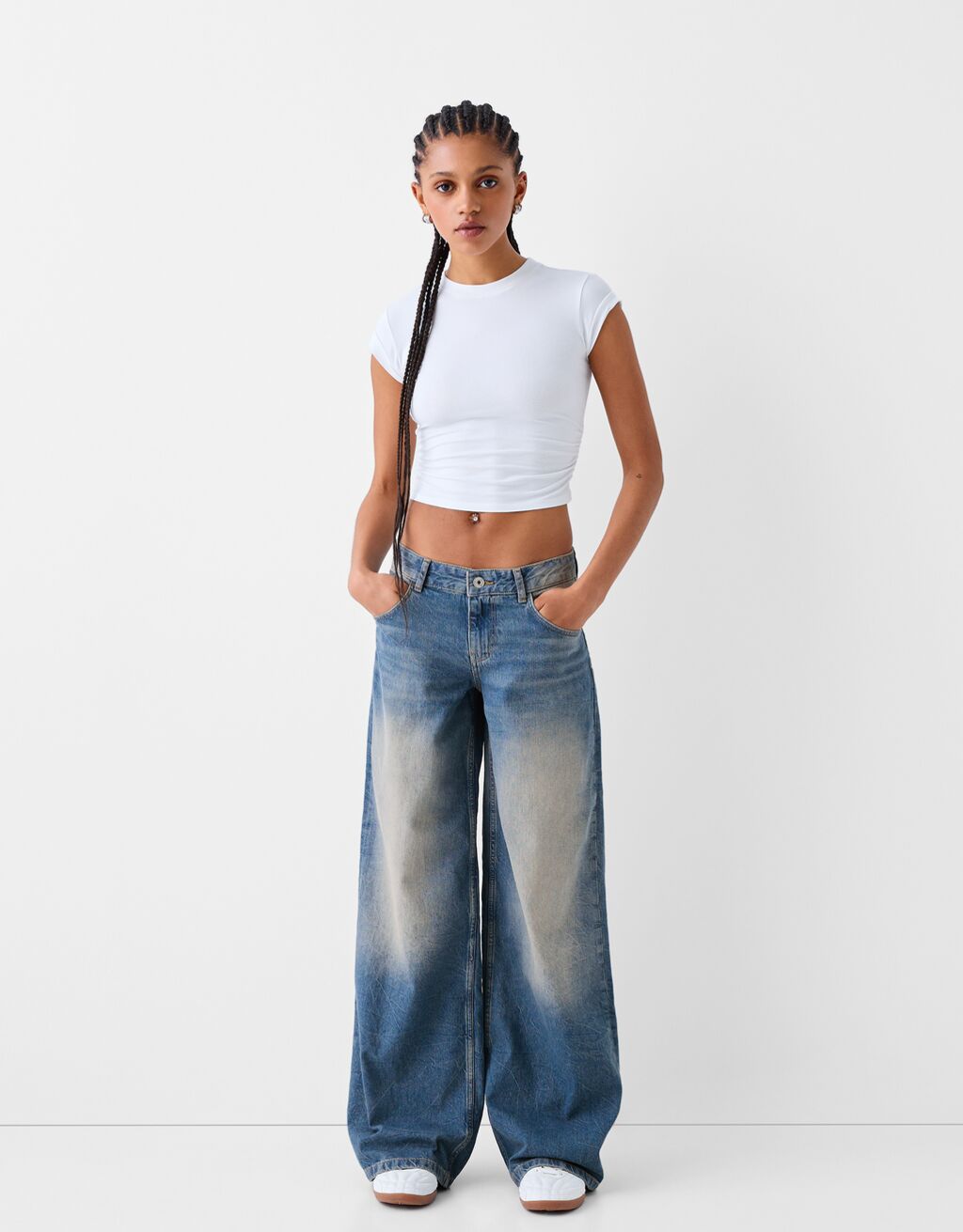 Baggy low clearance waist jeans