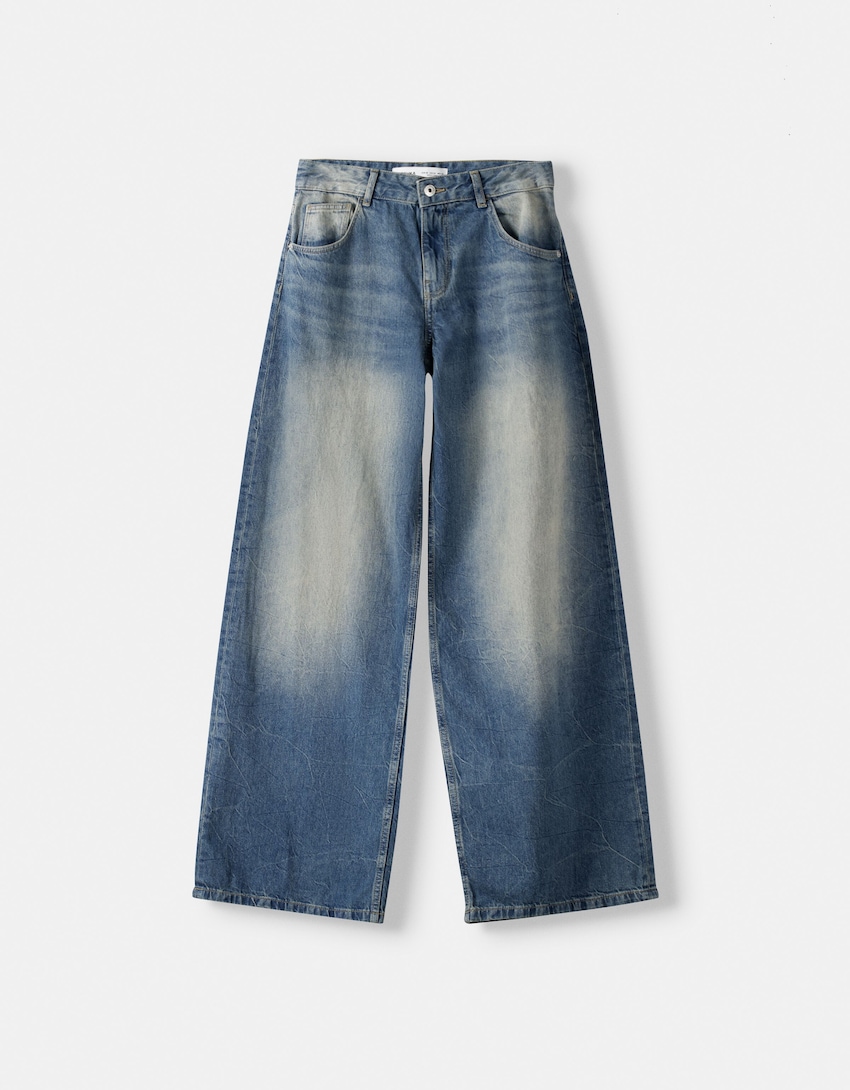 Low waist baggy jeans - BSK Teen | Bershka