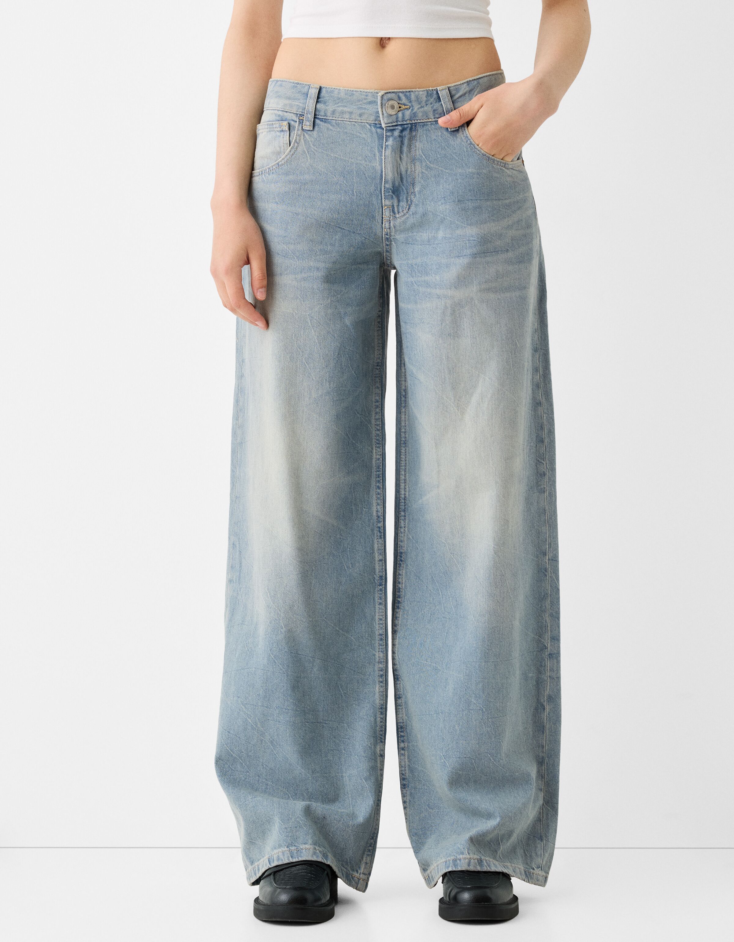 Vaqueros bershka rebajas best sale