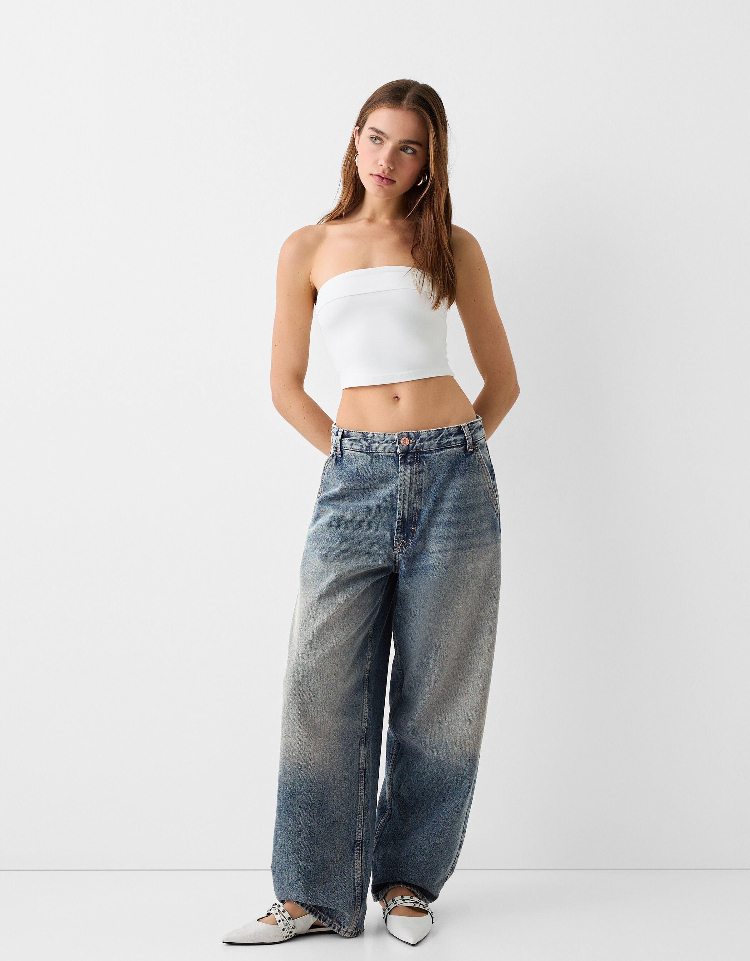 Women's Jeans | New Collection | BERSHKA