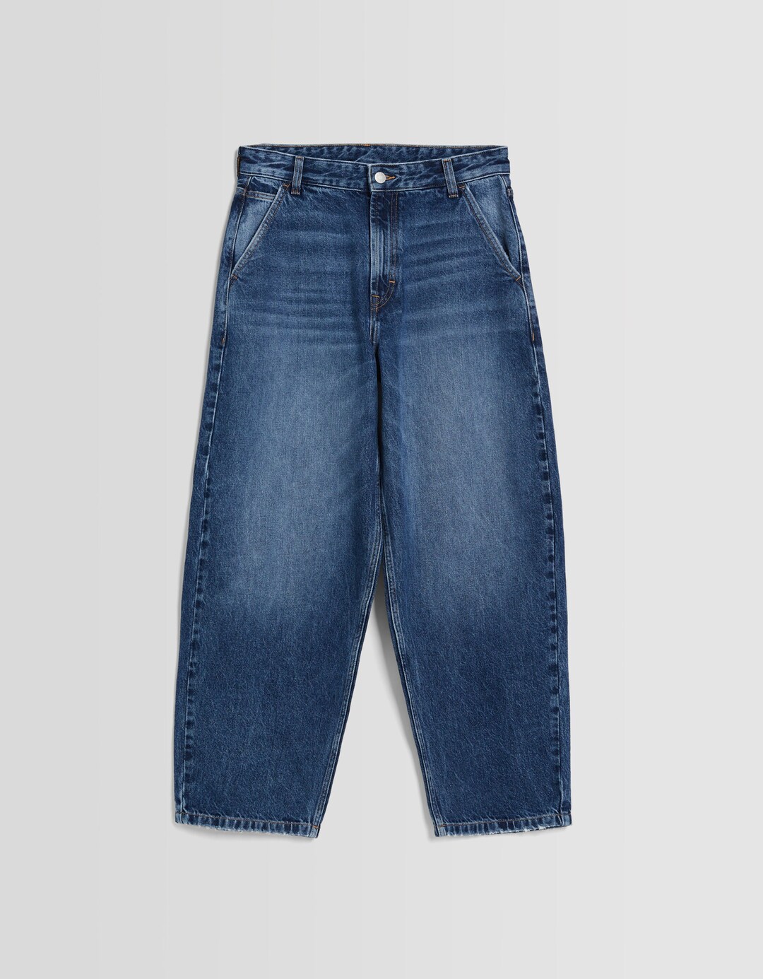 Skater-Fit-Jeans im Washed-Look