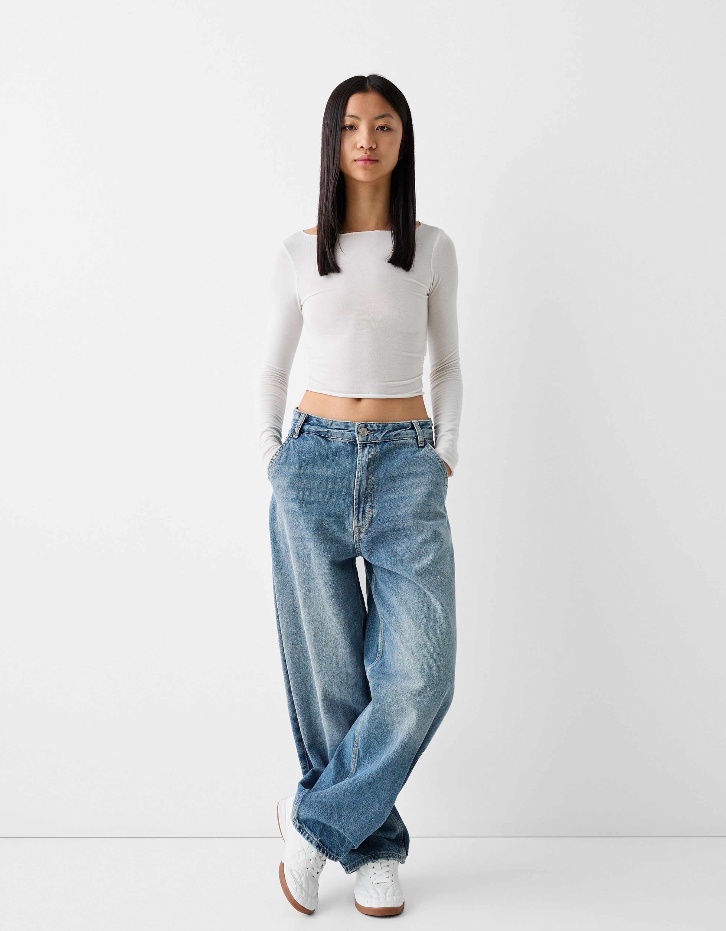 Jean 2025 boyfriend bershka
