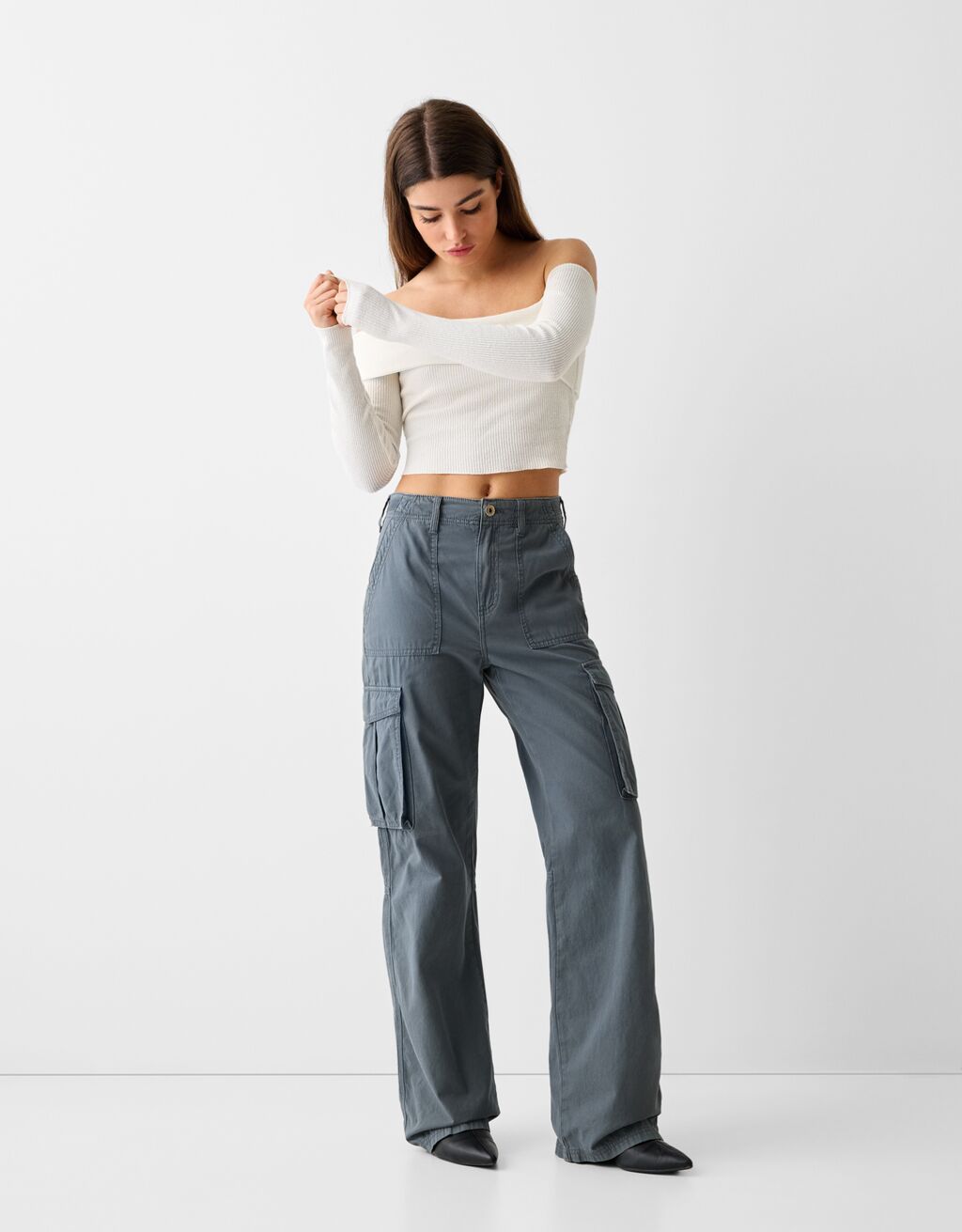 Bershka deals cargo pants