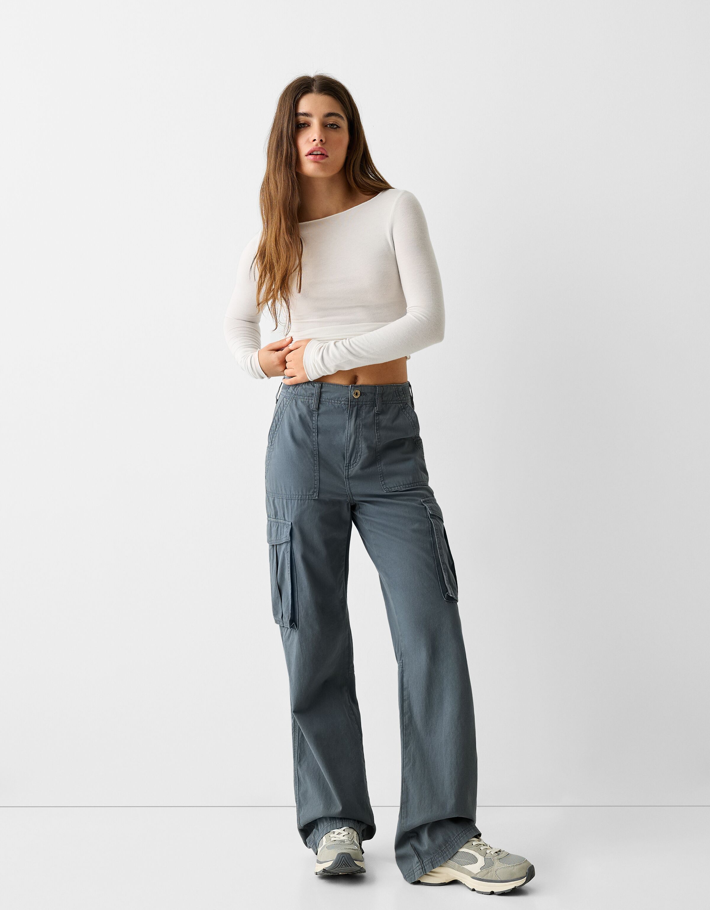 Pantalons pour Femme Nouvelle Collection BERSHKA