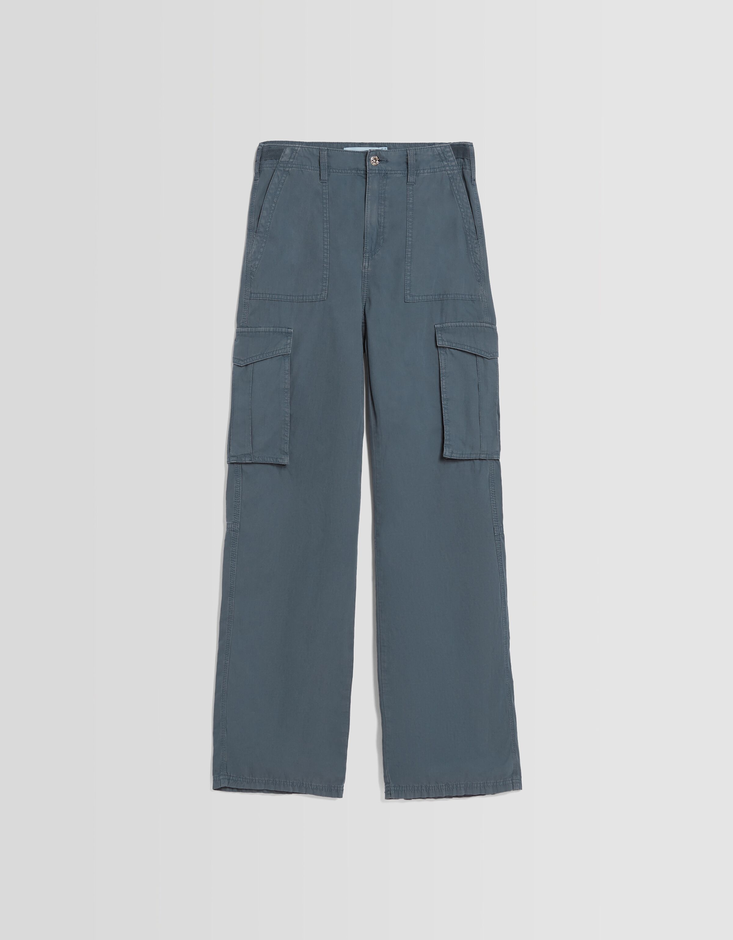 Pantaloni militari viola on sale bershka