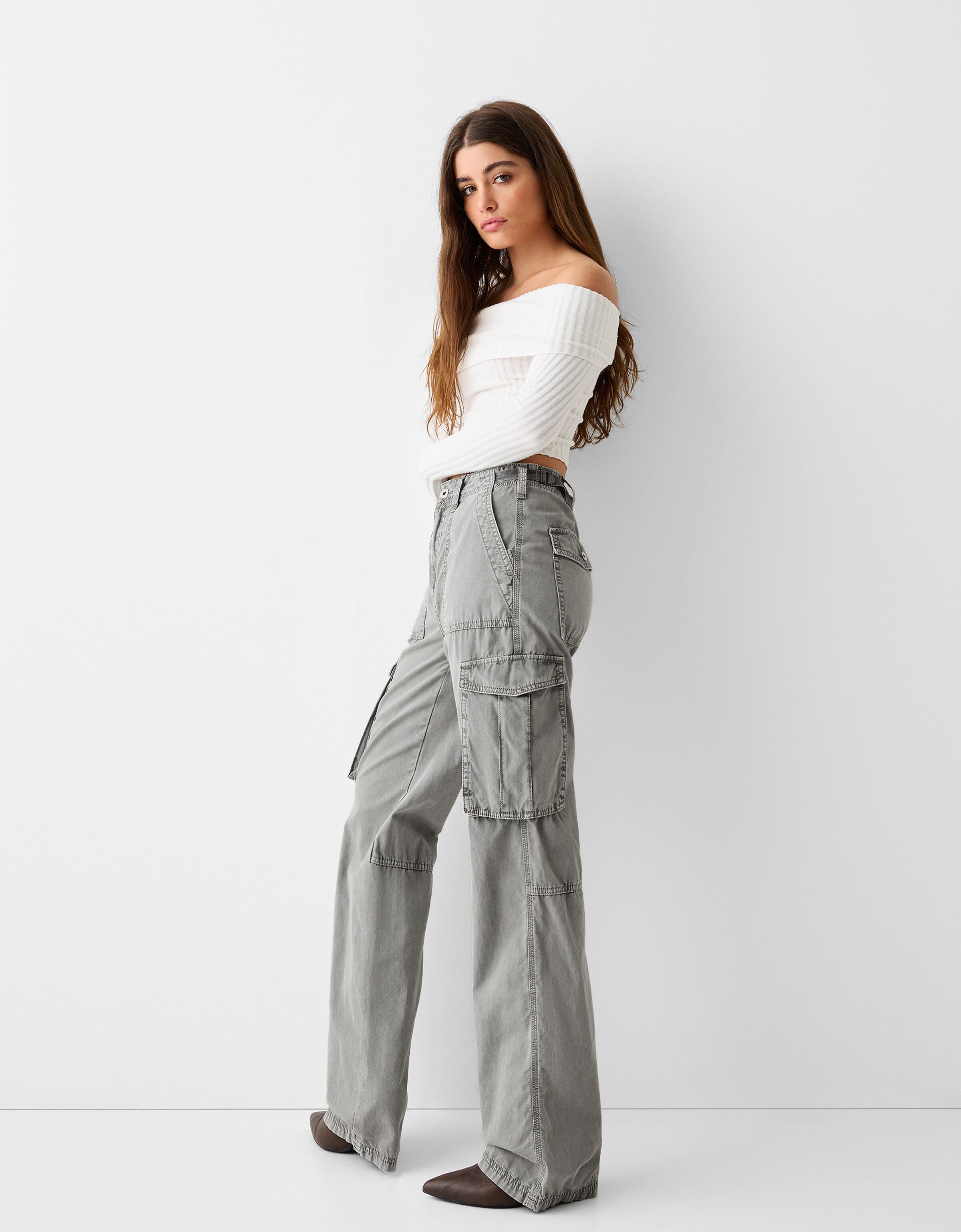 Bershka cargo trousers outlet