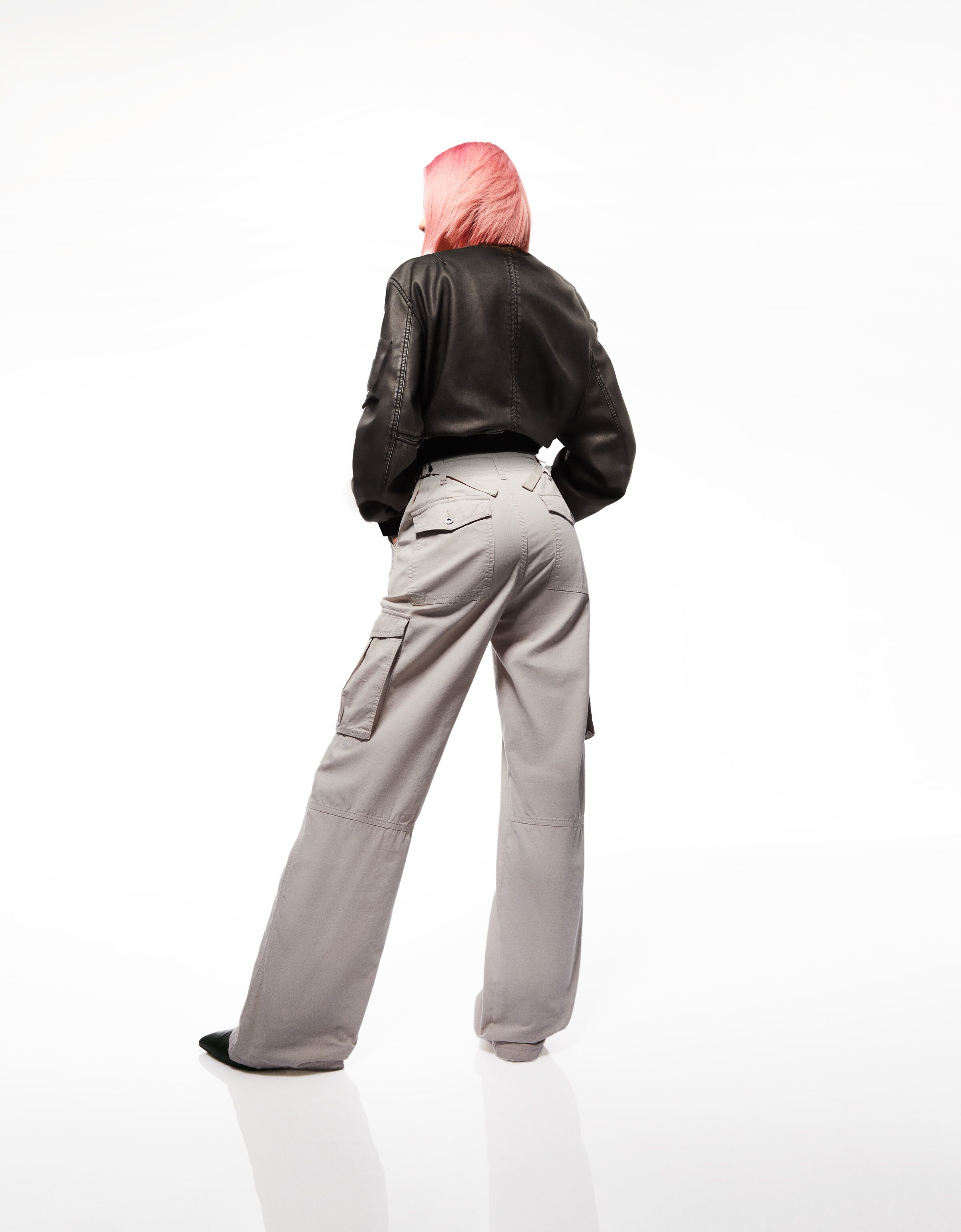 Women s Cargo Pants New Collection BERSHKA