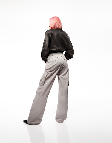 Pantalon Dama Mezclilla Extra Elastico A La Cintura Platine