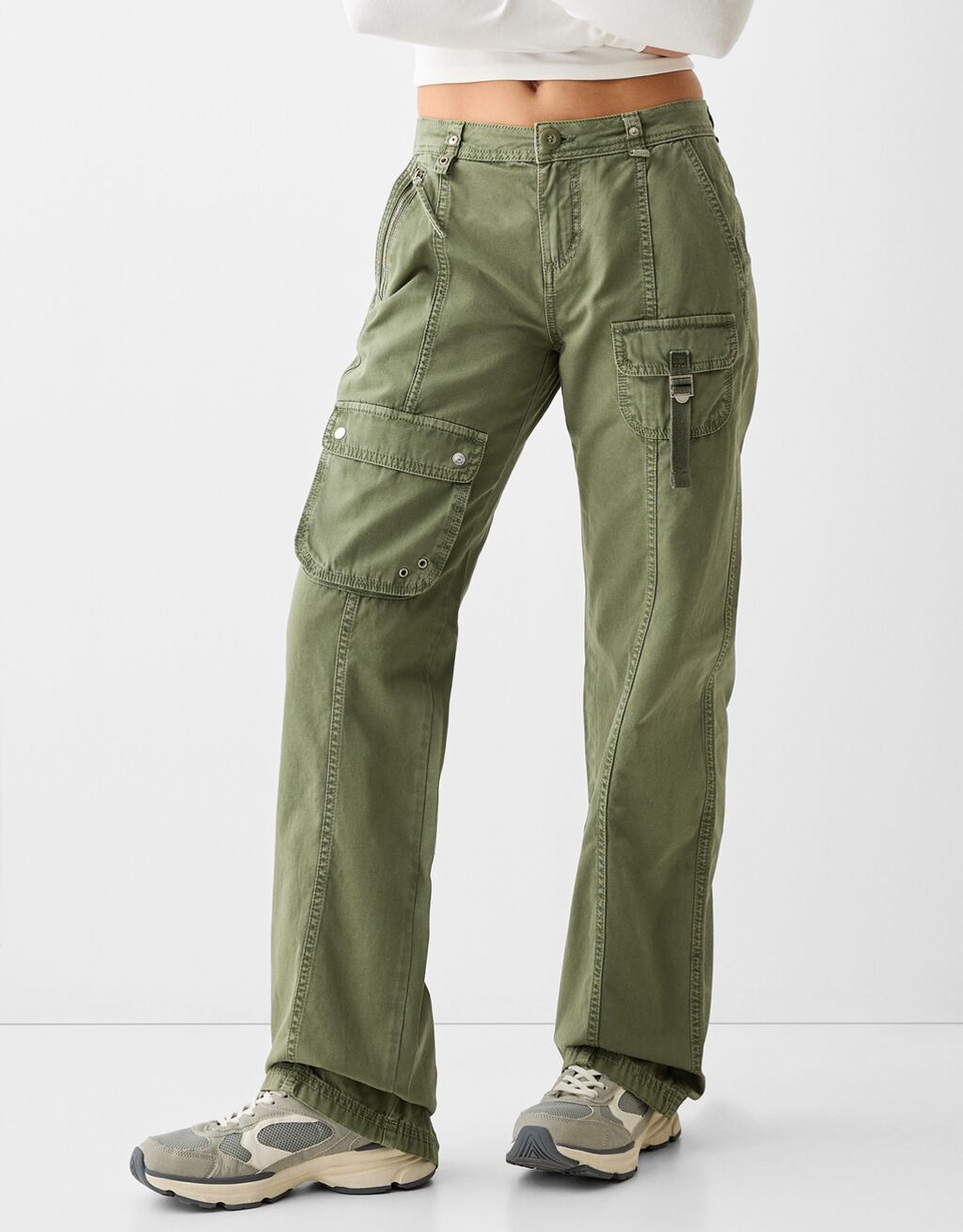 Pantalon sales cargo laniere