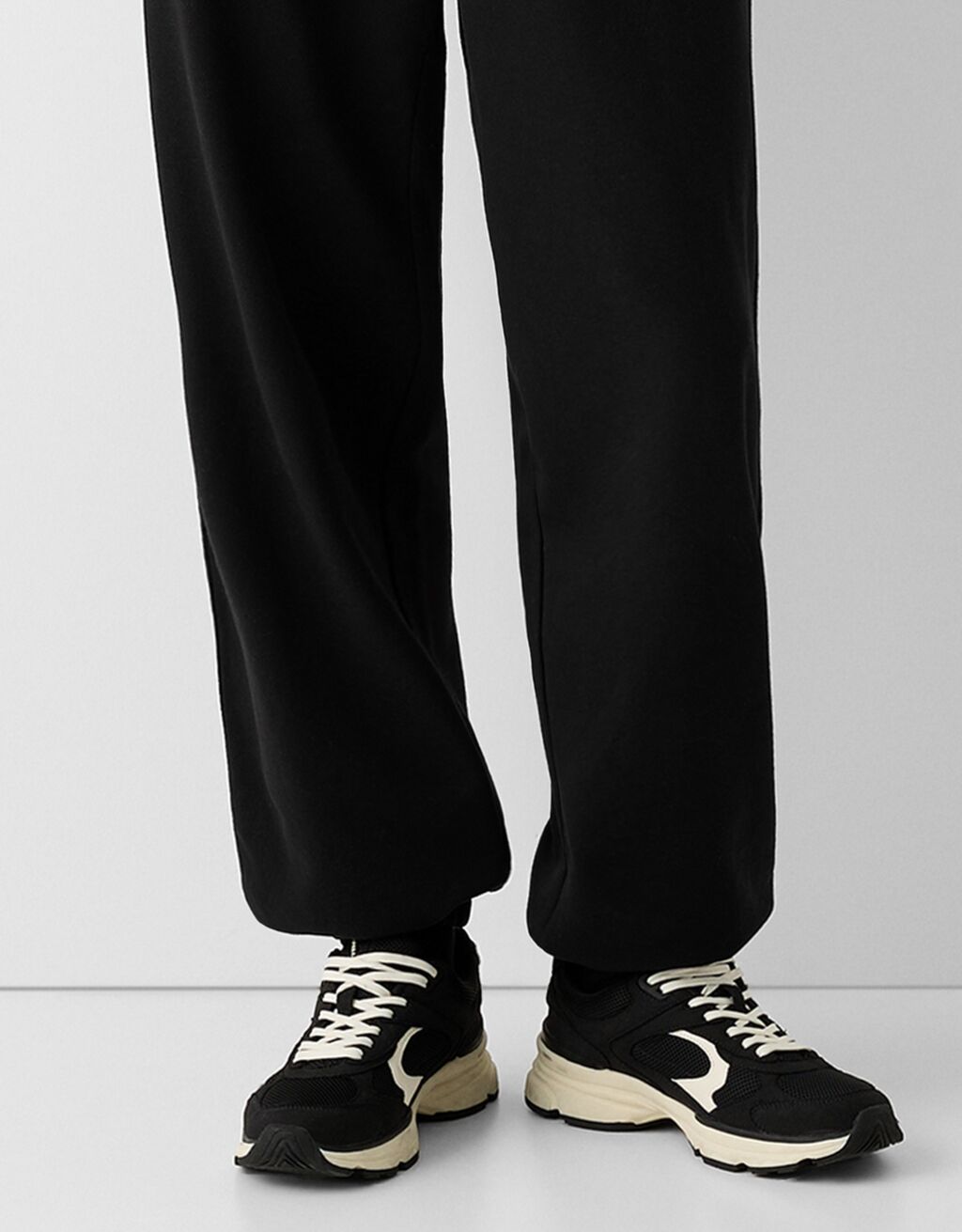 بنطلون رياضي بلش-أسود-3